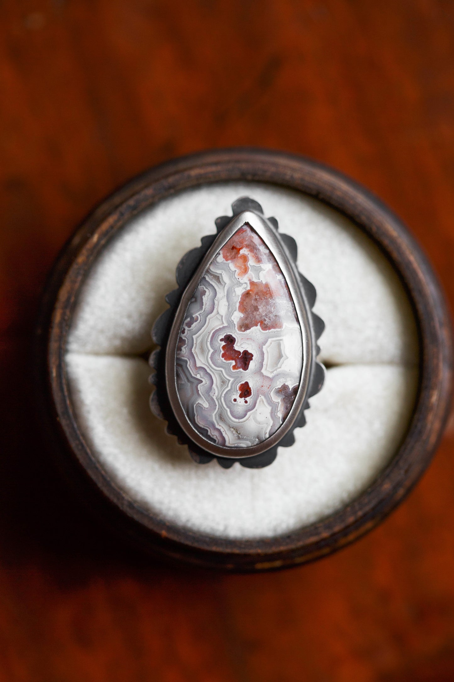 Size 8.25 | Tempered Ring, v. II | Thick Half-Round Band | #3