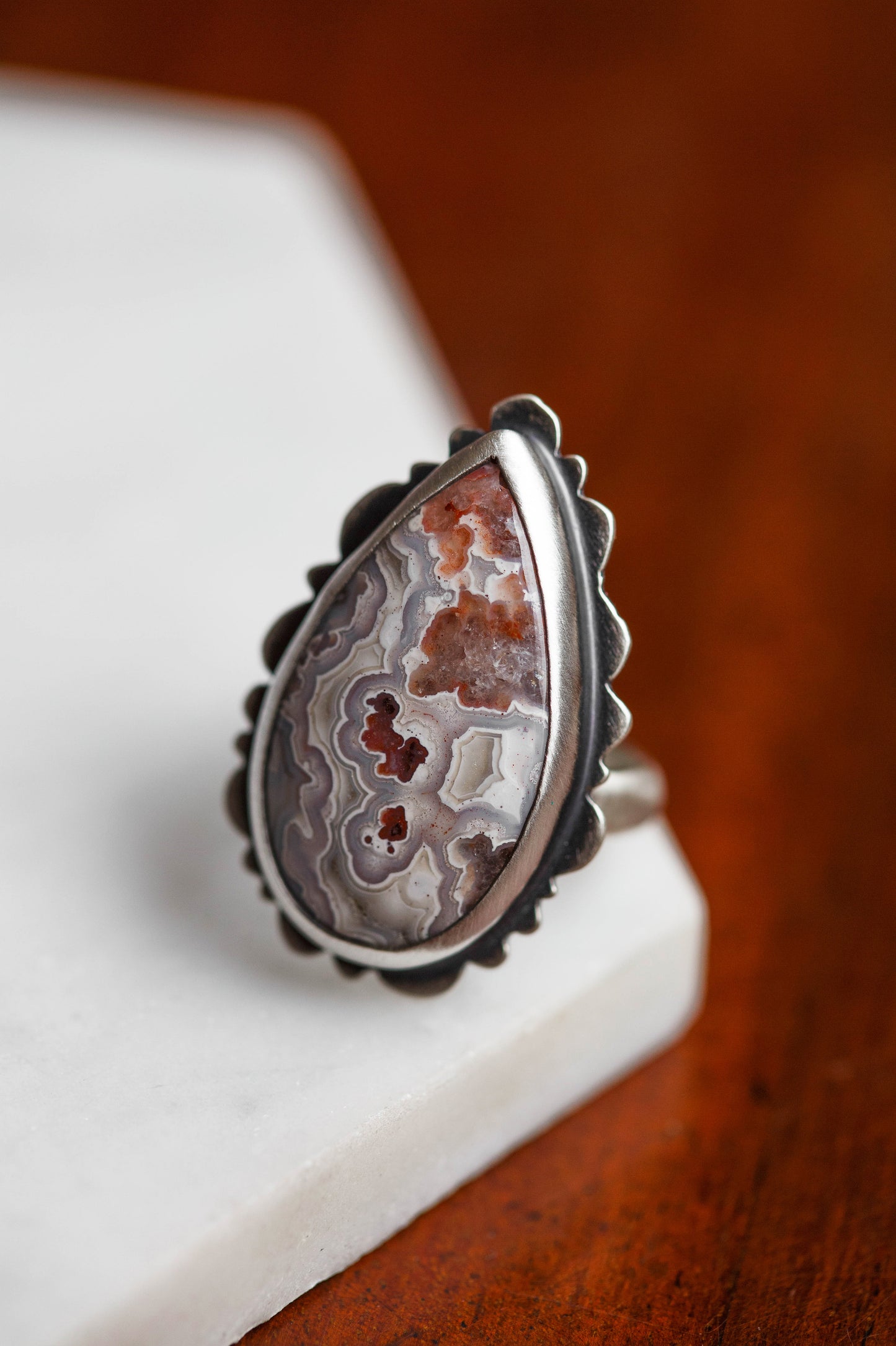 Size 8.25 | Tempered Ring, v. II | Thick Half-Round Band | #3