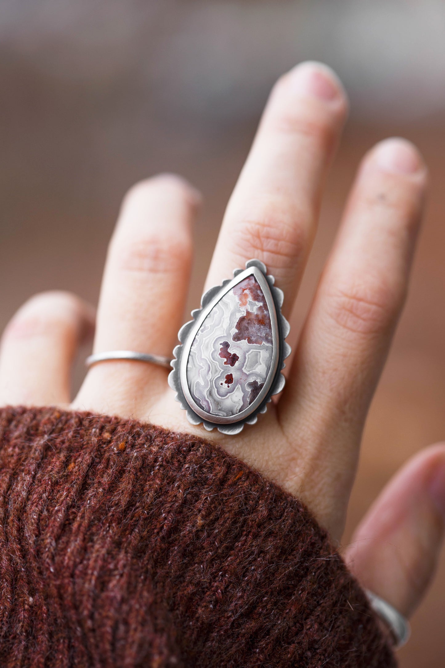 Size 8.25 | Tempered Ring, v. II | Thick Half-Round Band | #3