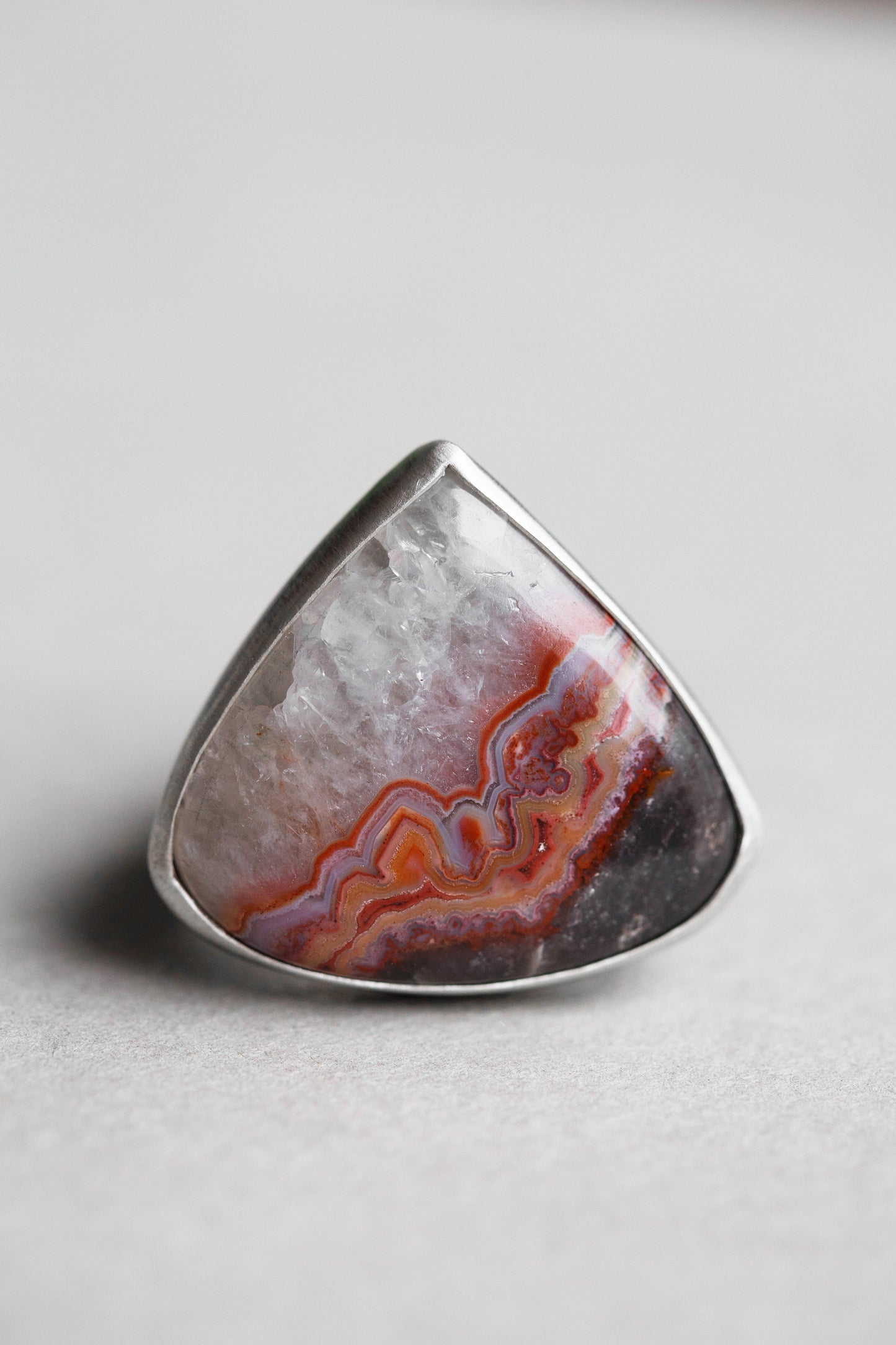Size 11 | Tempered Ring, v. I | Wide Cloud Bank Band | #1
