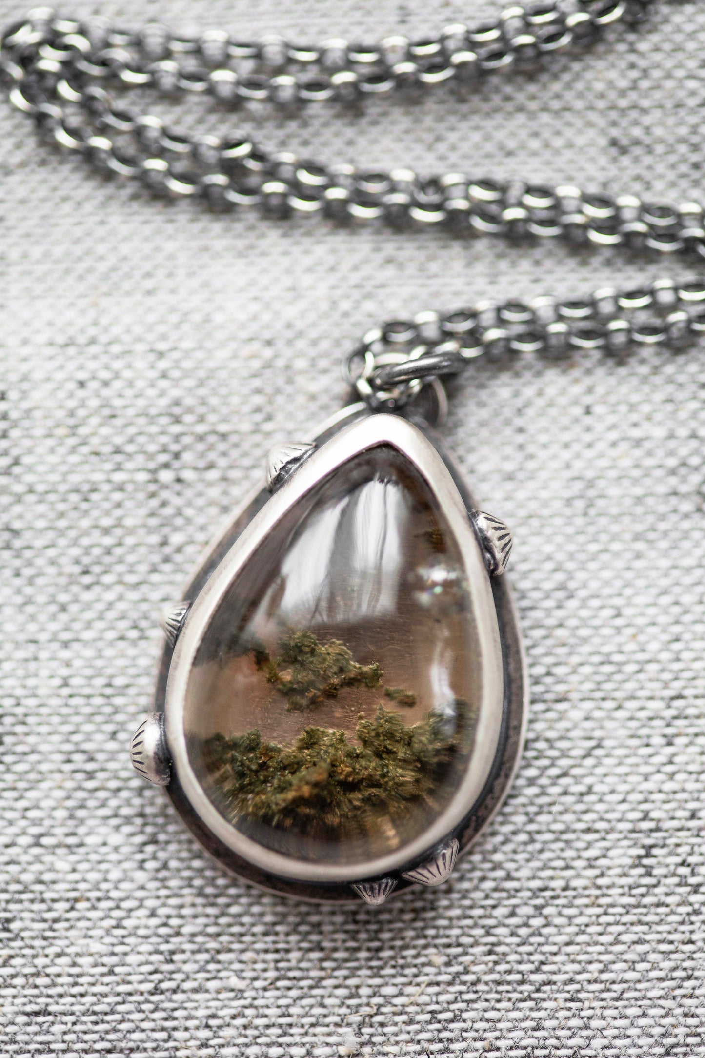Medium | Barnacled Tidal Pool Necklace | #4
