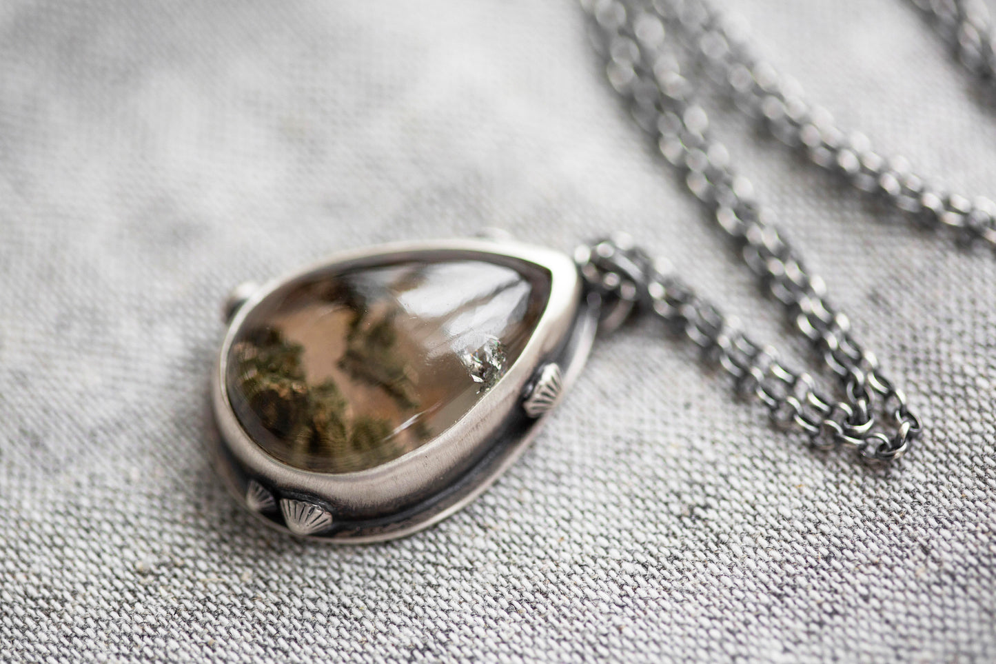 Medium | Barnacled Tidal Pool Necklace | #4