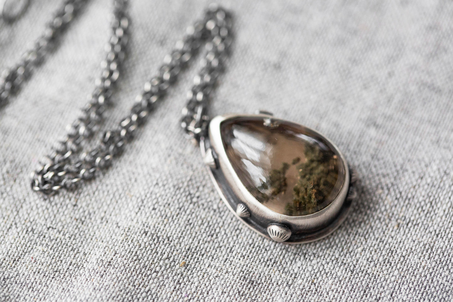 Medium | Barnacled Tidal Pool Necklace | #4