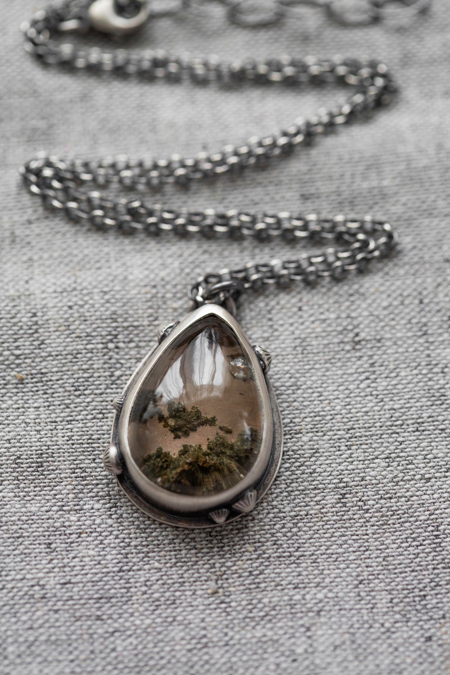 Medium | Barnacled Tidal Pool Necklace | #4