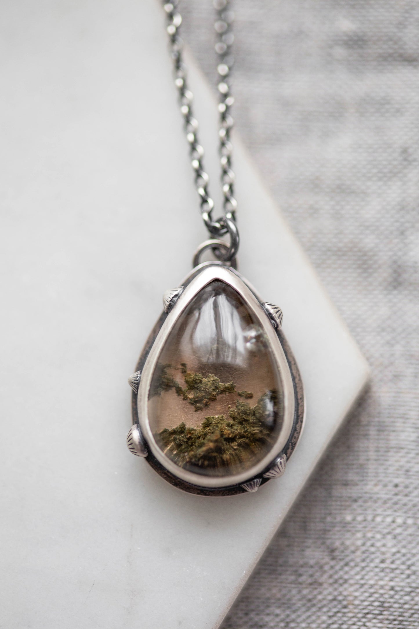 Medium | Barnacled Tidal Pool Necklace | #4