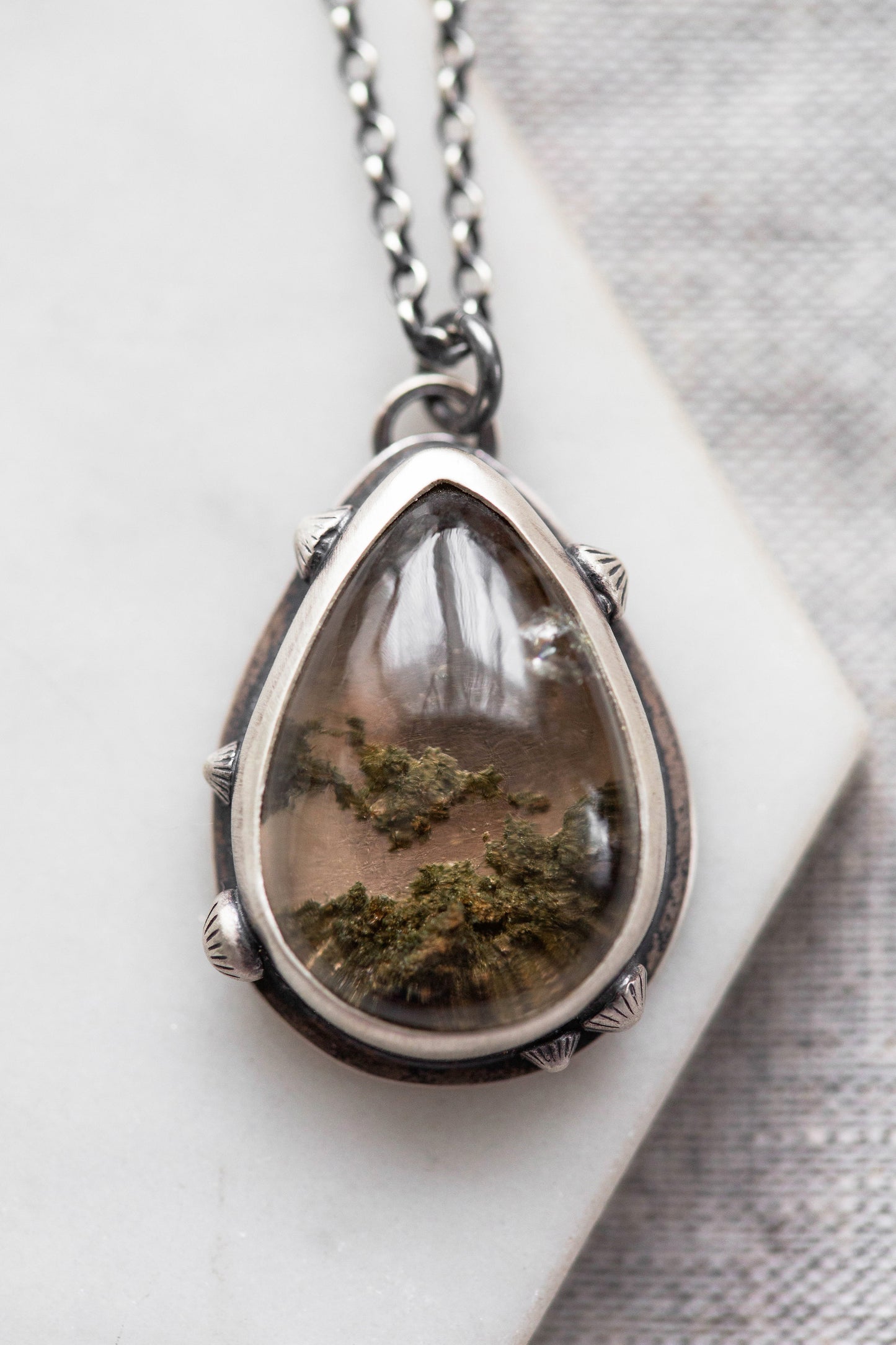 Medium | Barnacled Tidal Pool Necklace | #4