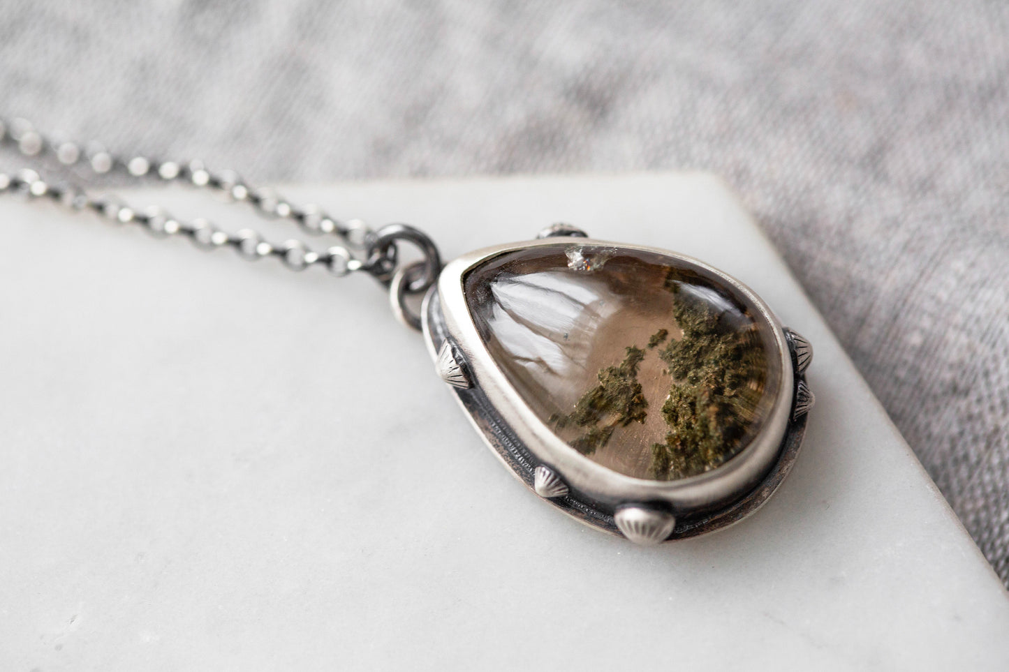 Medium | Barnacled Tidal Pool Necklace | #4