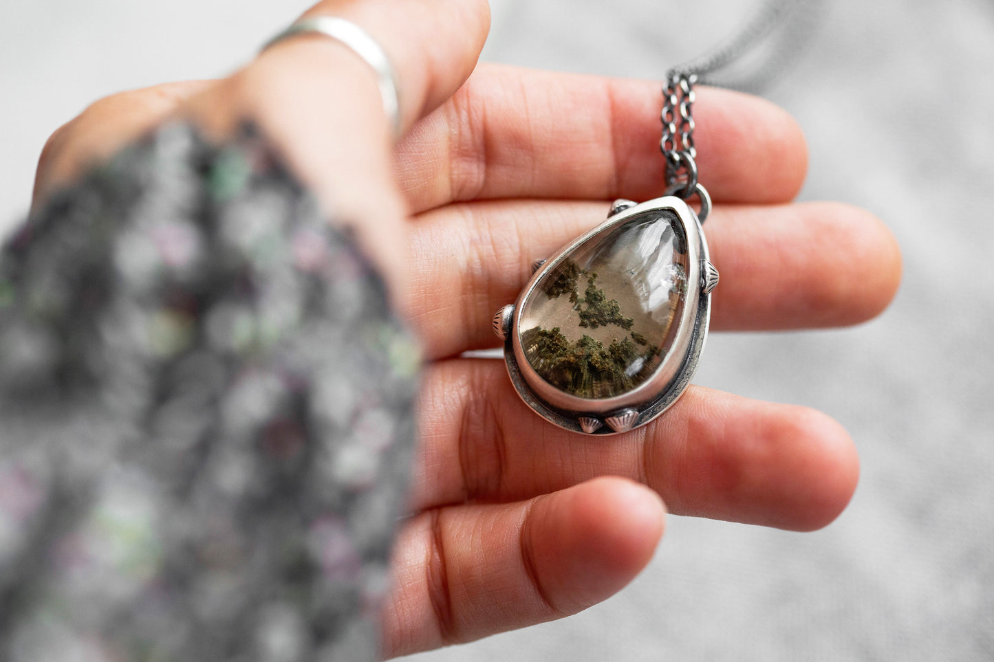 Medium | Barnacled Tidal Pool Necklace | #4