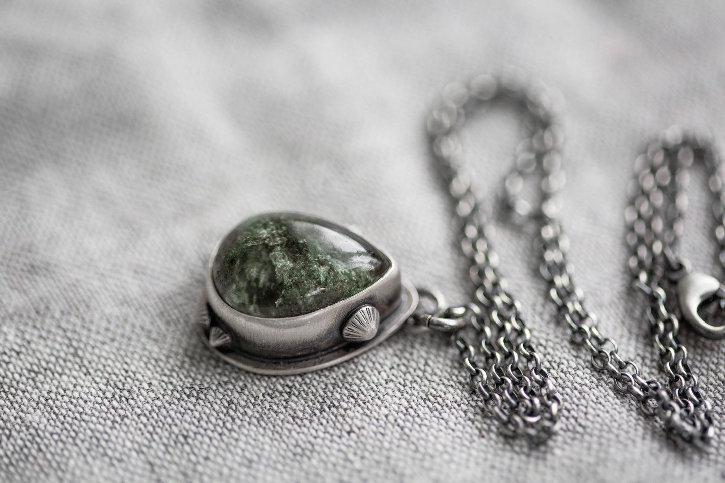 Small | Barnacled Tidal Pool Necklace | #5