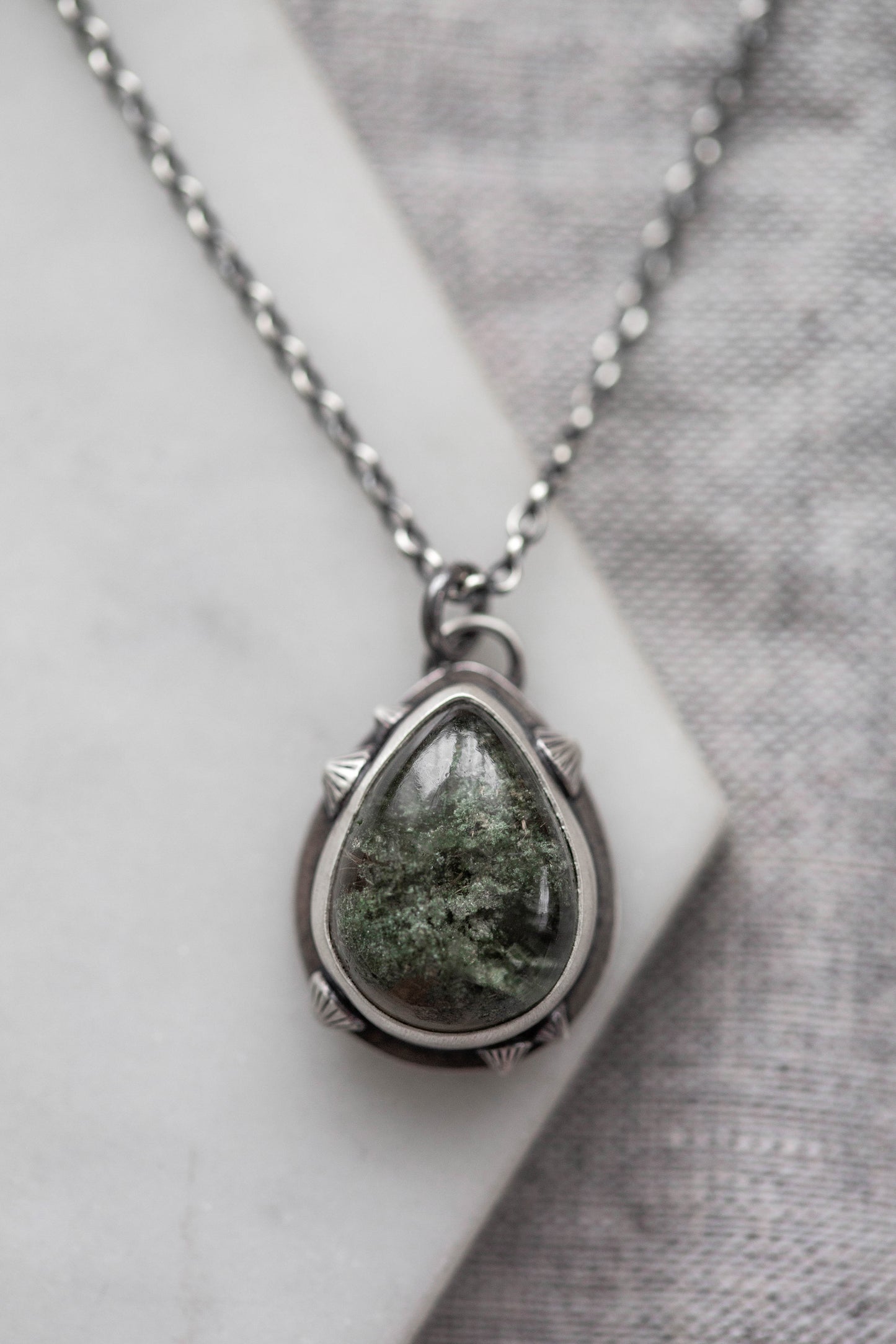 Small | Barnacled Tidal Pool Necklace | #5