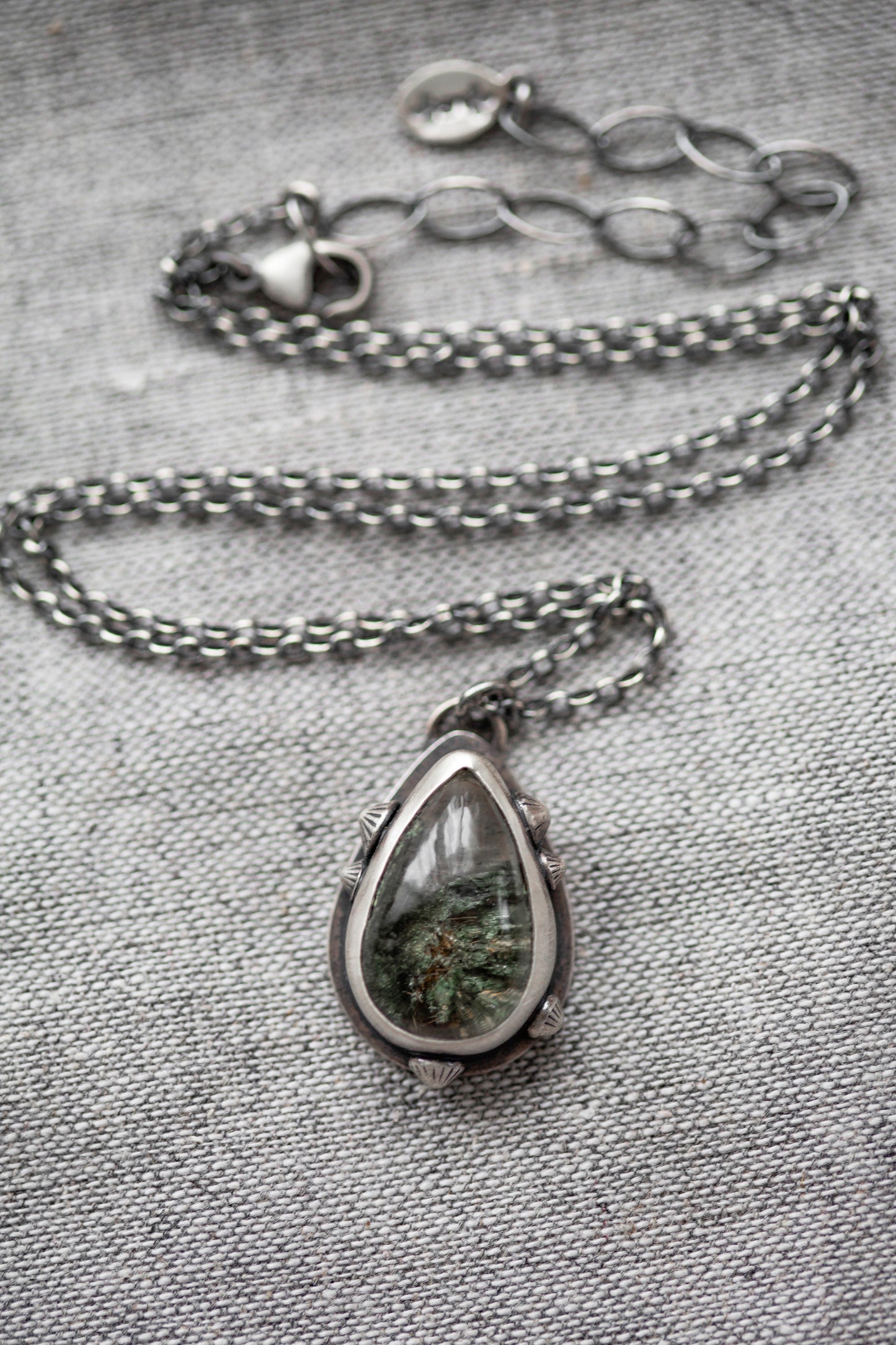 Small | Barnacled Tidal Pool Necklace | #6