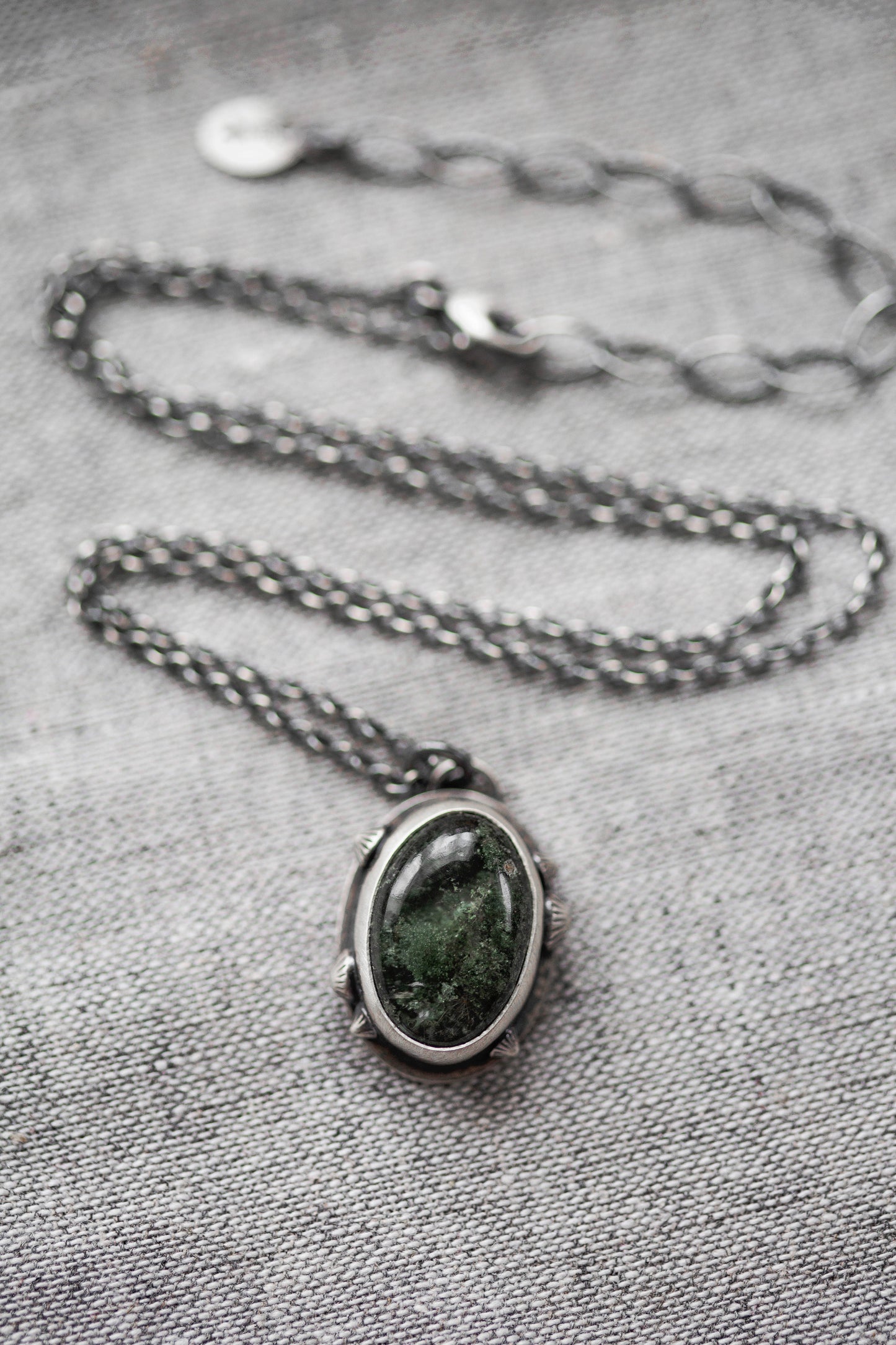 Small | Barnacled Tidal Pool Necklace | #10