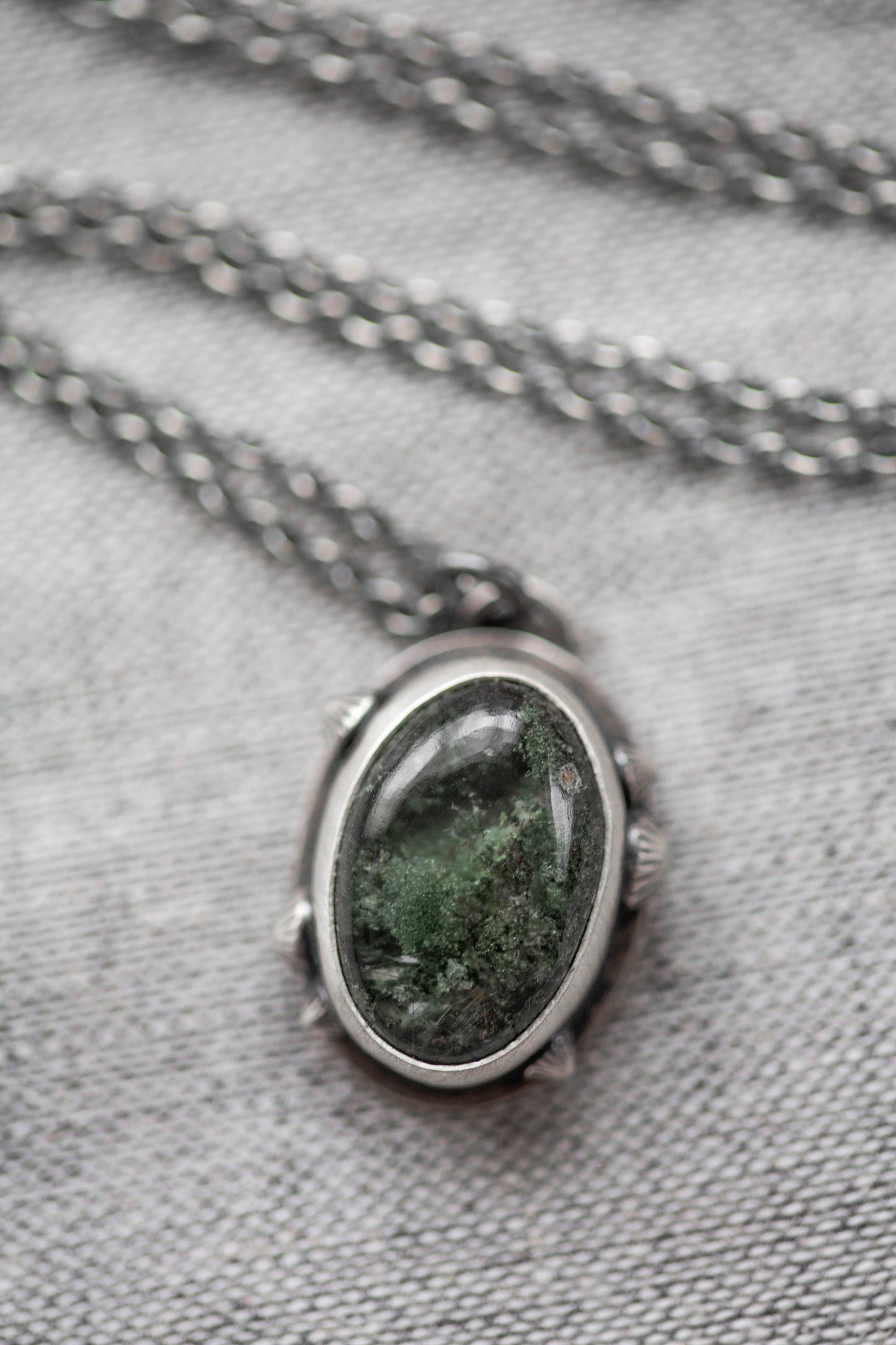 Small | Barnacled Tidal Pool Necklace | #10