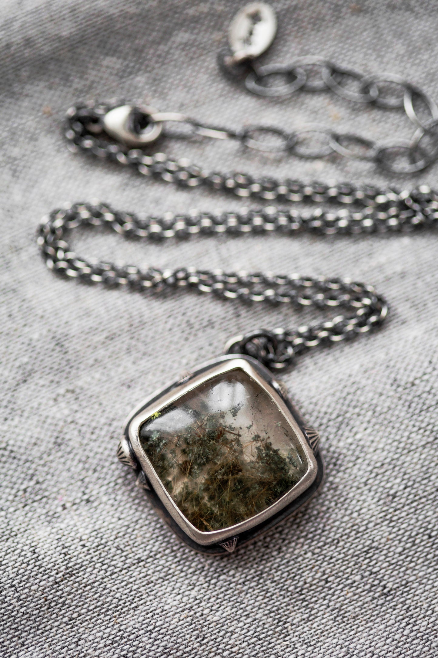 Medium | Barnacled Tidal Pool Necklace | #13