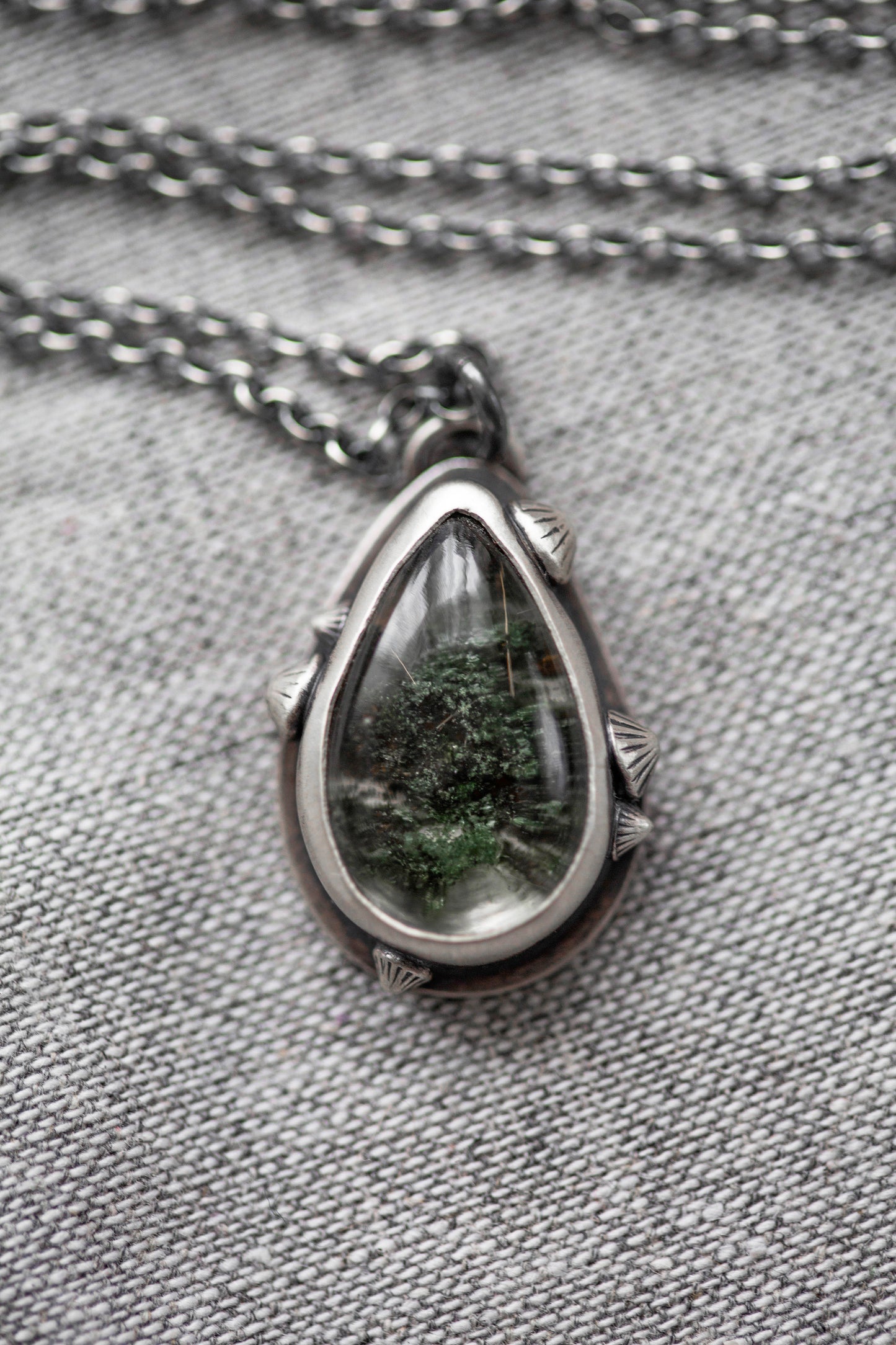Small | Barnacled Tidal Pool Necklace | #15