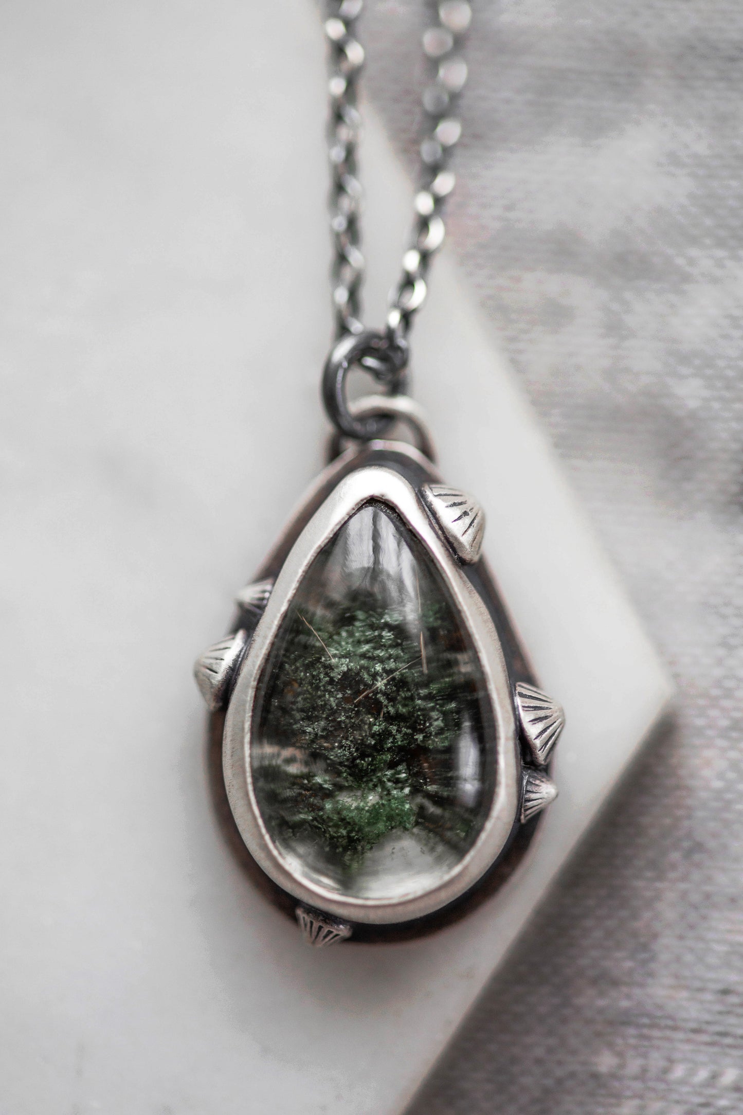 Small | Barnacled Tidal Pool Necklace | #15