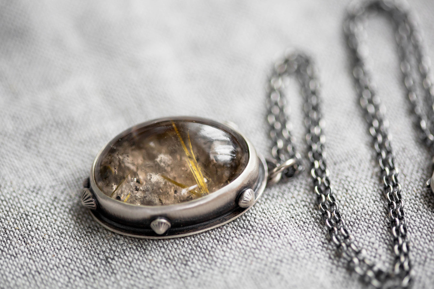 Medium | Barnacled Tidal Pool Necklace | #17