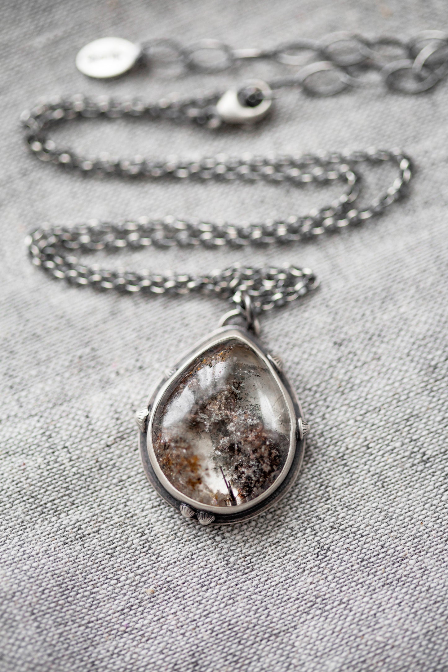 Medium | Barnacled Tidal Pool Necklace | #18