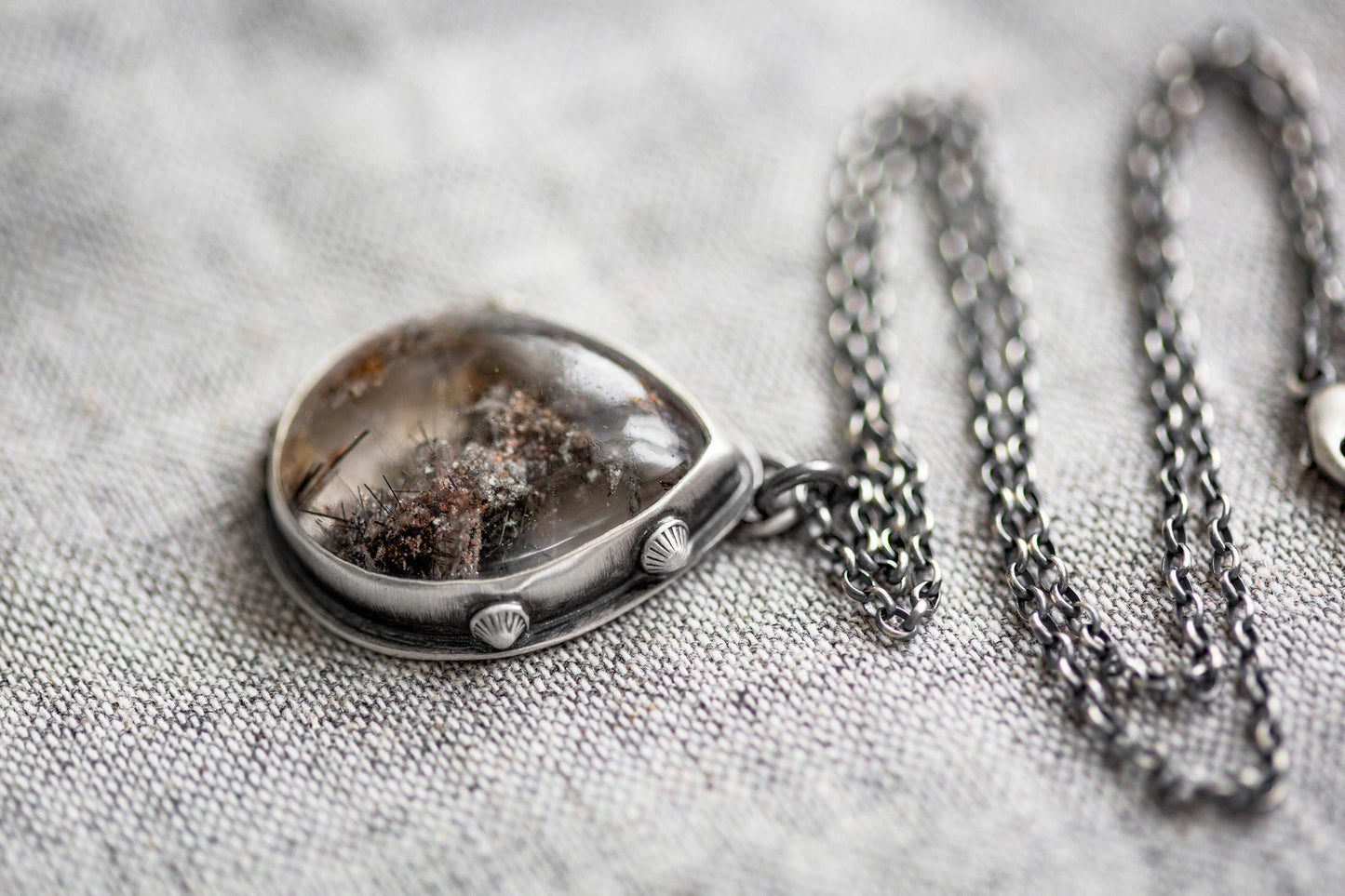 Medium | Barnacled Tidal Pool Necklace | #18
