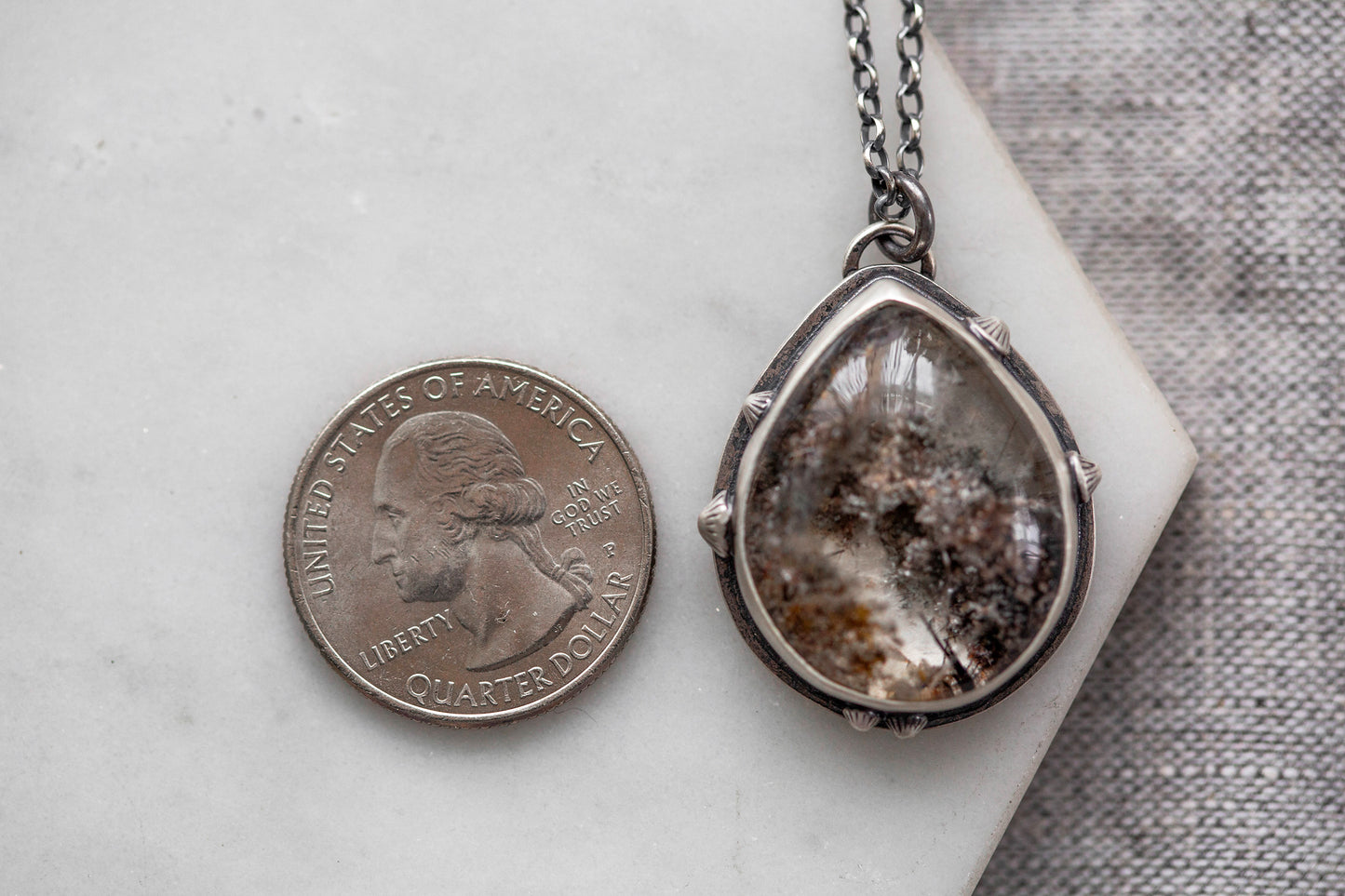 Medium | Barnacled Tidal Pool Necklace | #18