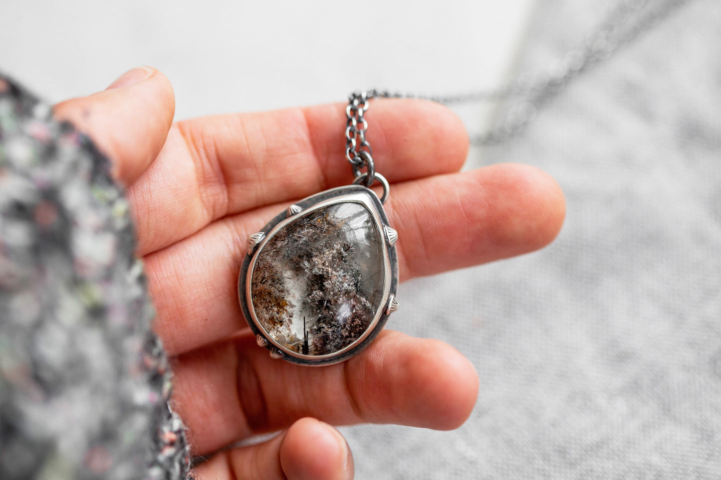 Medium | Barnacled Tidal Pool Necklace | #18