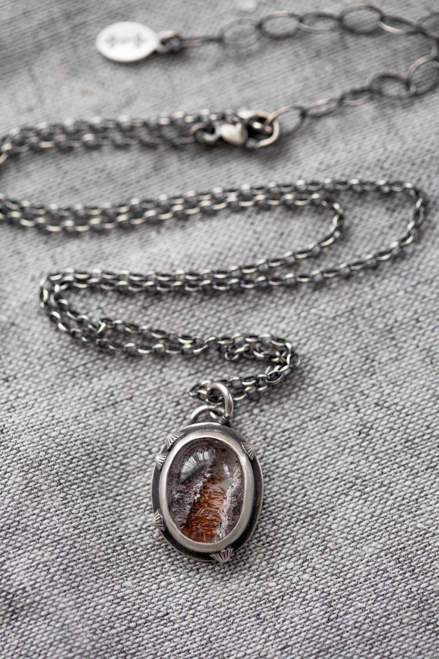 Small | Barnacled Tidal Pool Necklace | #19