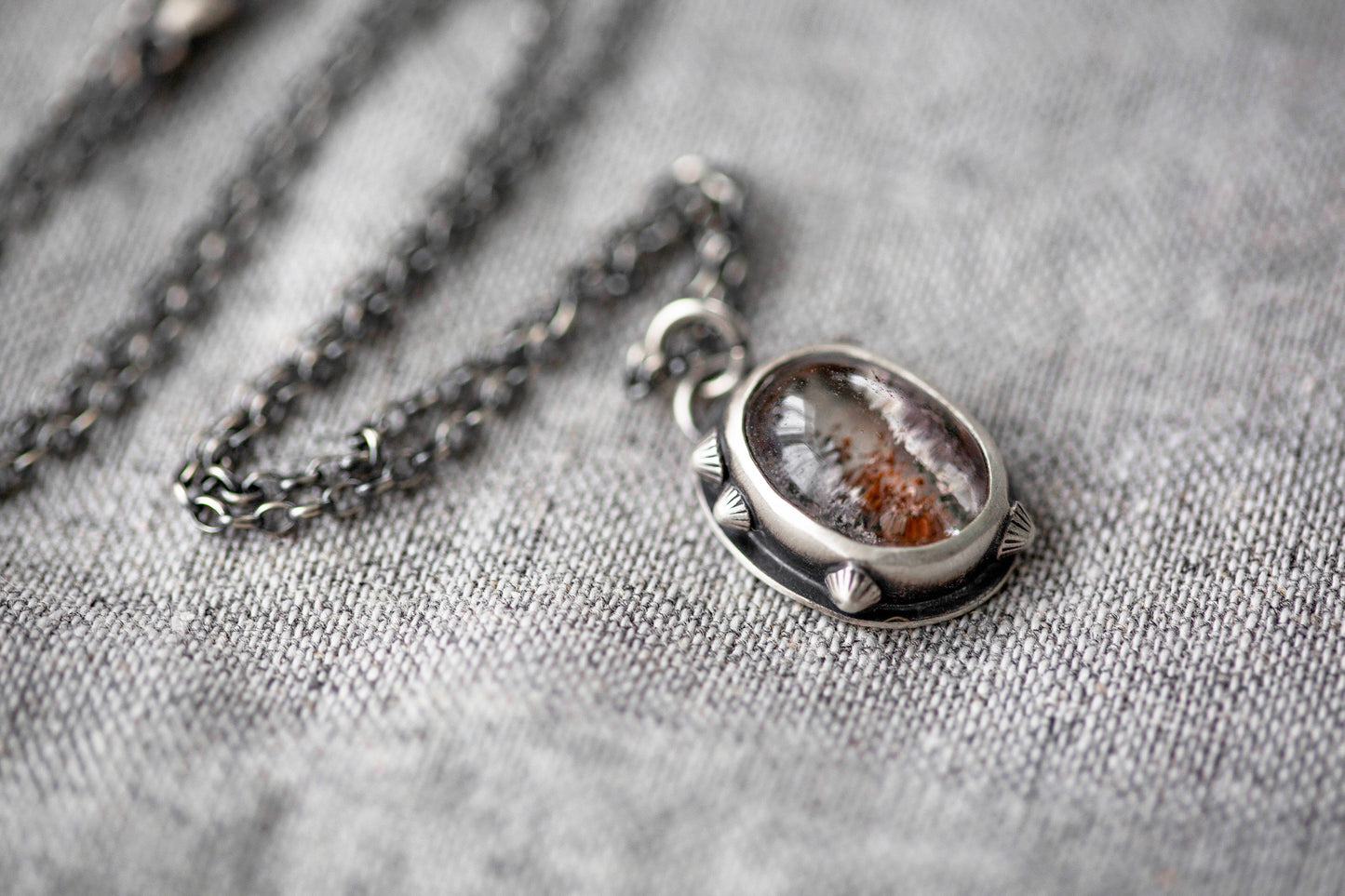 Small | Barnacled Tidal Pool Necklace | #19