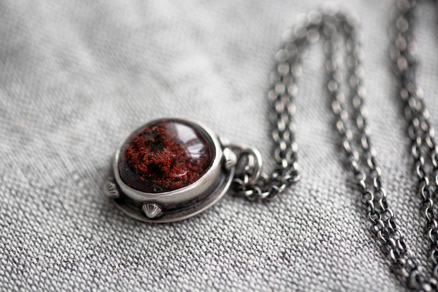 Small | Barnacled Tidal Pool Necklace | #20