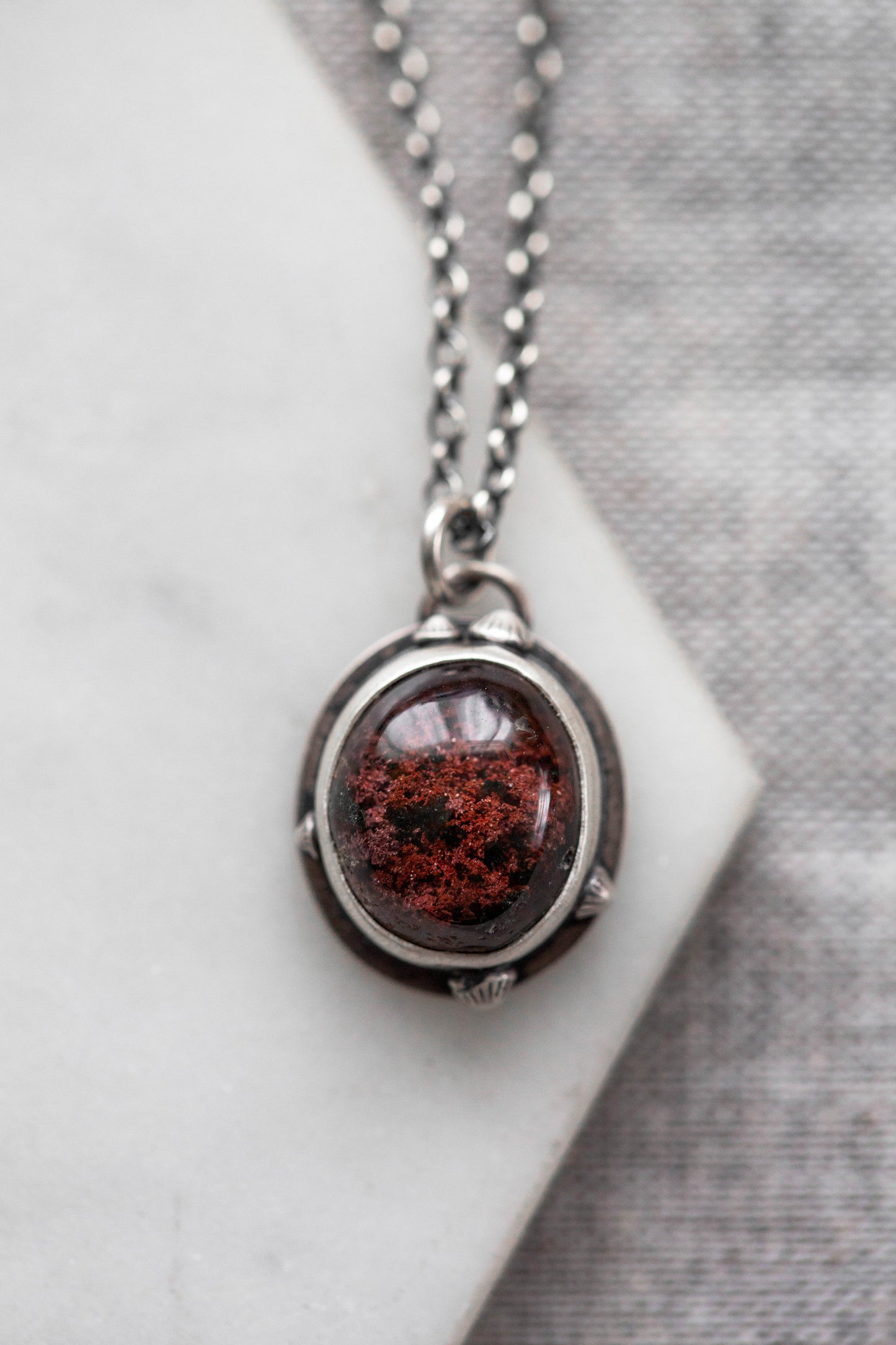 Small | Barnacled Tidal Pool Necklace | #20