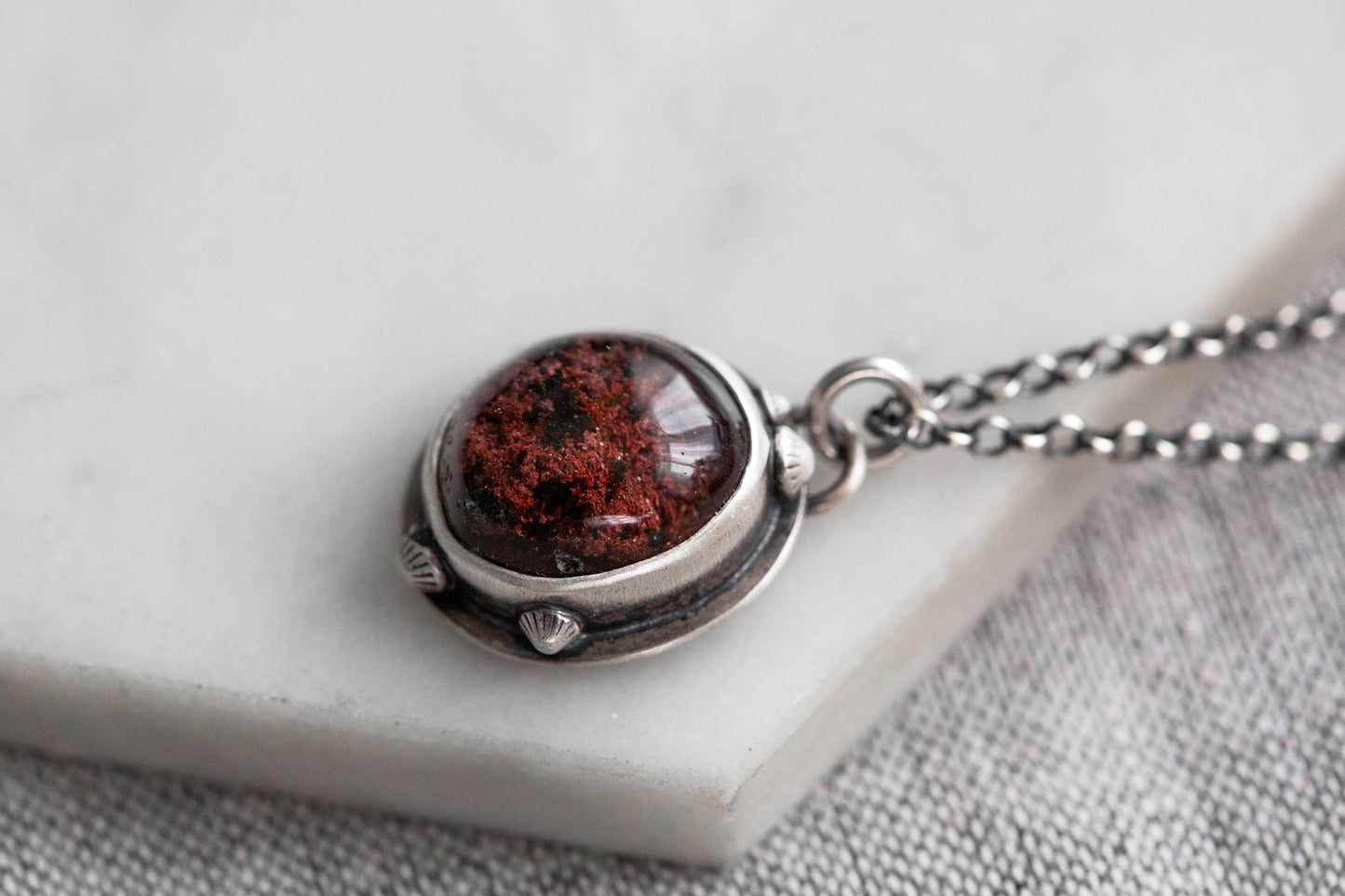 Small | Barnacled Tidal Pool Necklace | #20