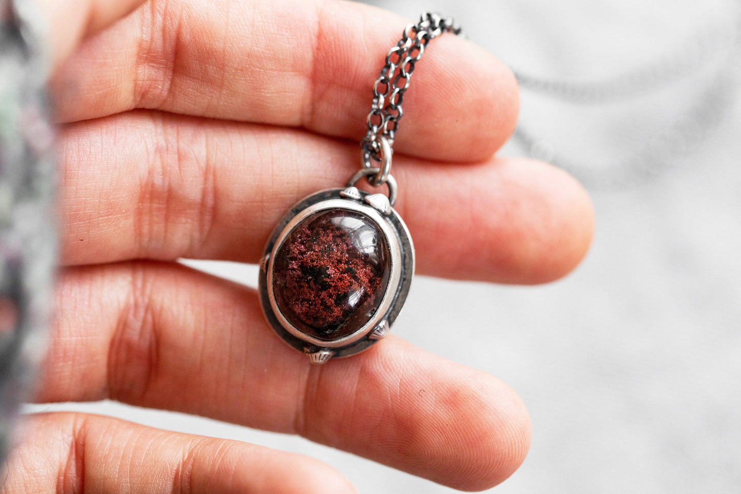 Small | Barnacled Tidal Pool Necklace | #20