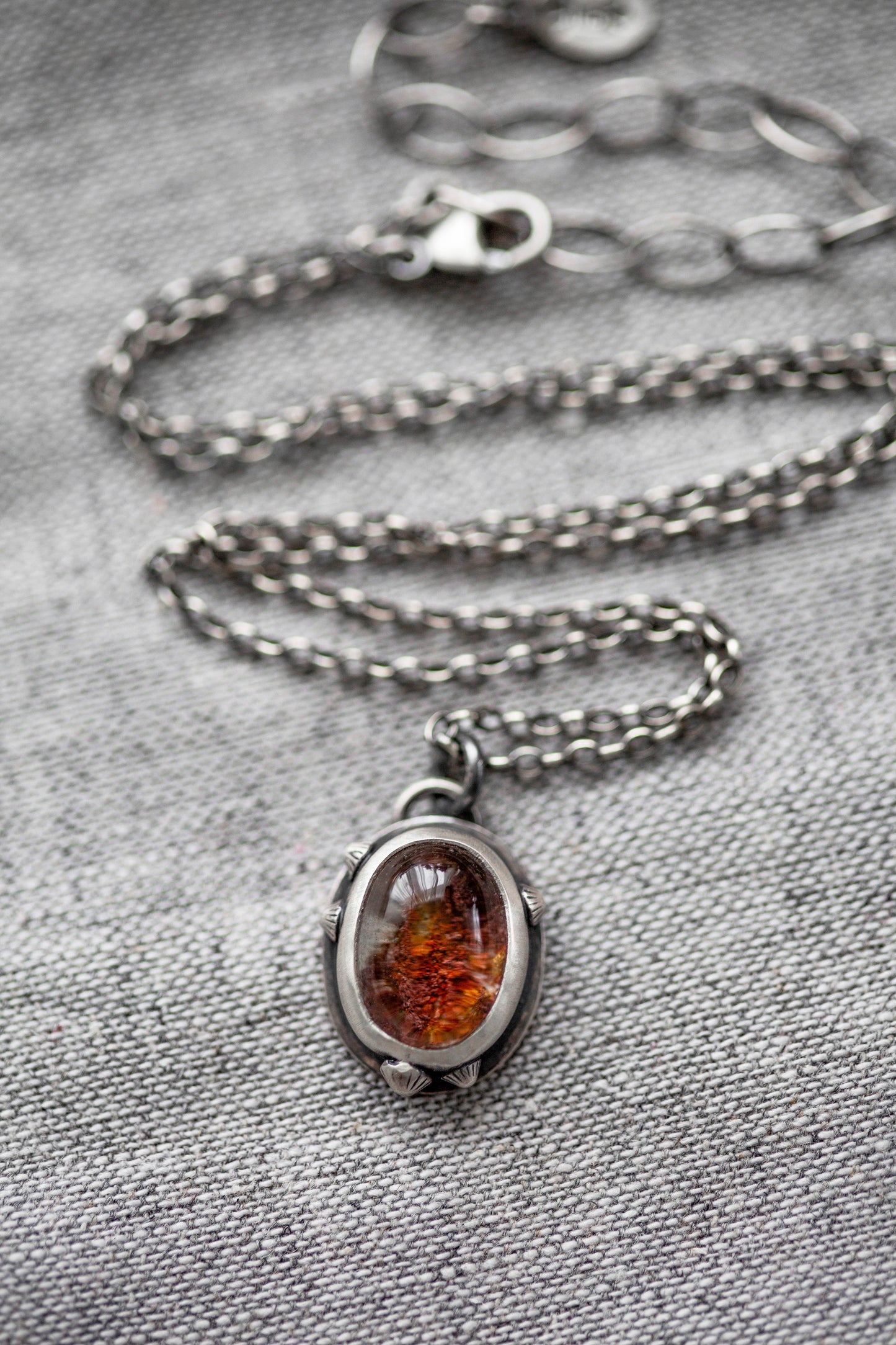 Small | Barnacled Tidal Pool Necklace | #21