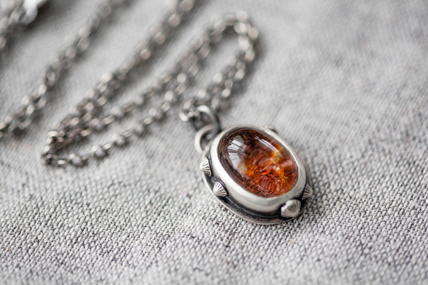 Small | Barnacled Tidal Pool Necklace | #21
