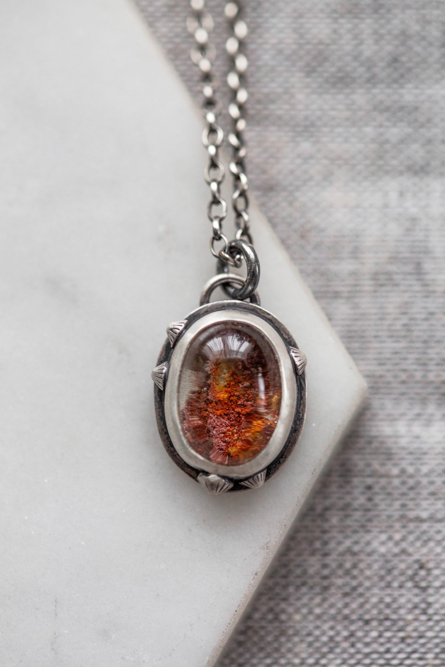 Small | Barnacled Tidal Pool Necklace | #21