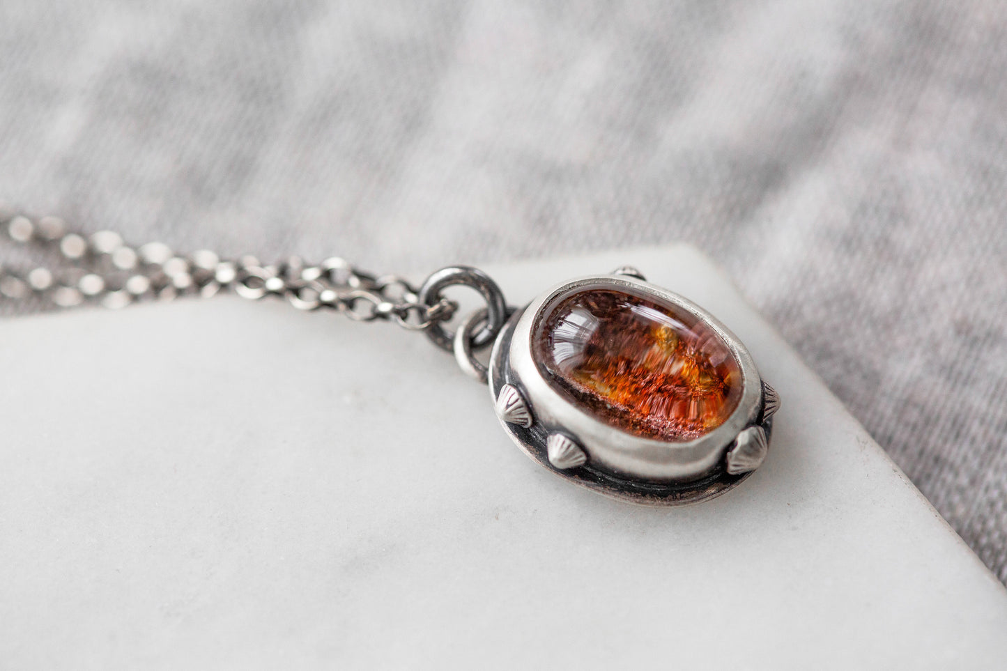 Small | Barnacled Tidal Pool Necklace | #21