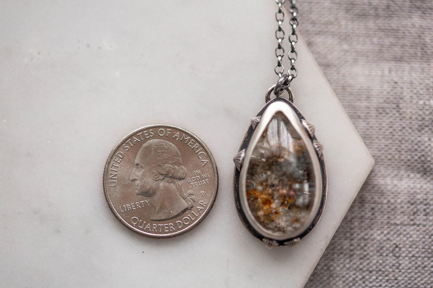 Medium | Barnacled Tidal Pool Necklace | #22