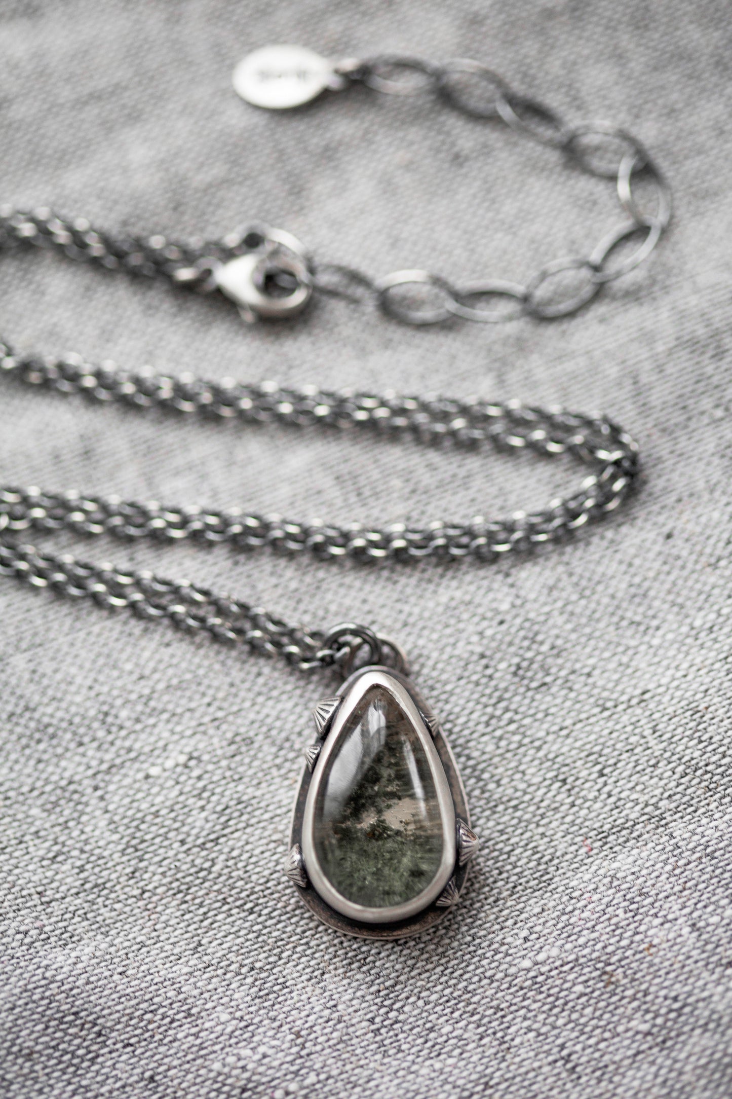 Small | Barnacled Tidal Pool Necklace | #23