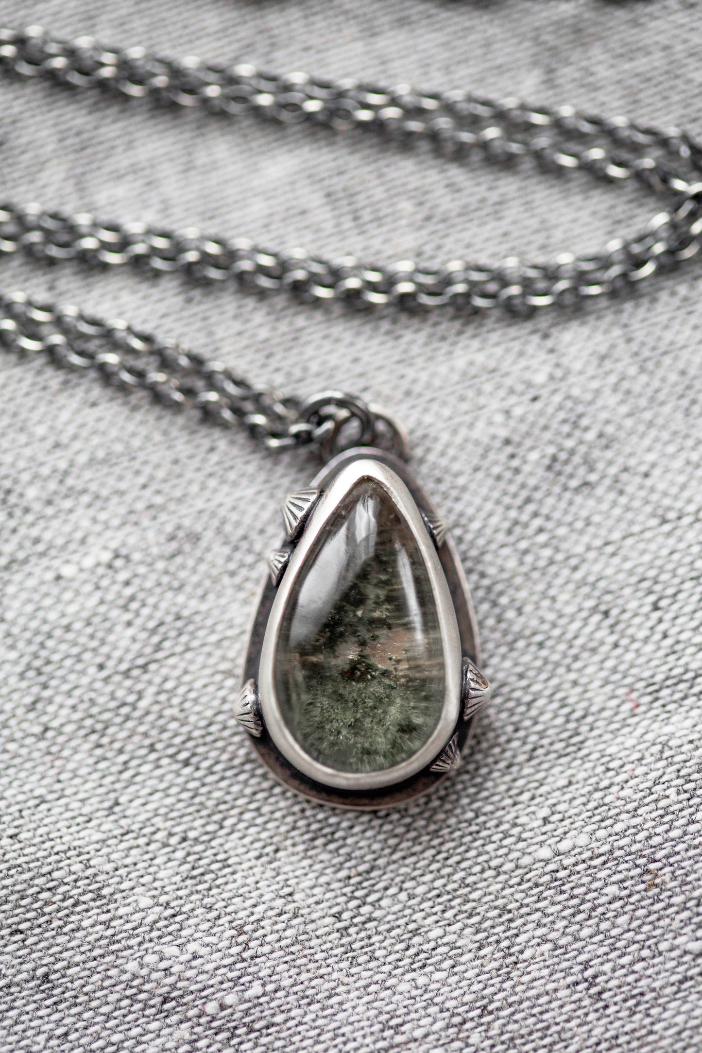 Small | Barnacled Tidal Pool Necklace | #23