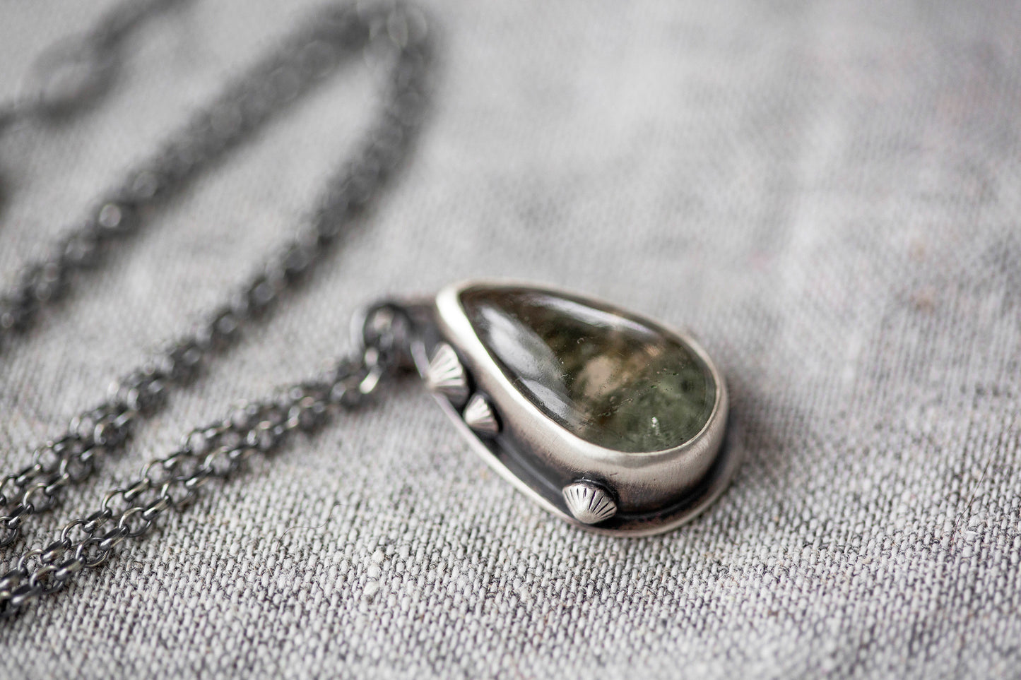 Small | Barnacled Tidal Pool Necklace | #23