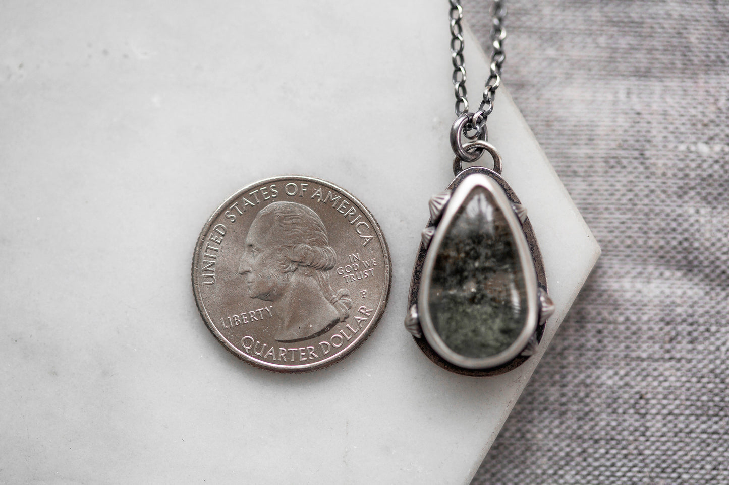 Small | Barnacled Tidal Pool Necklace | #23