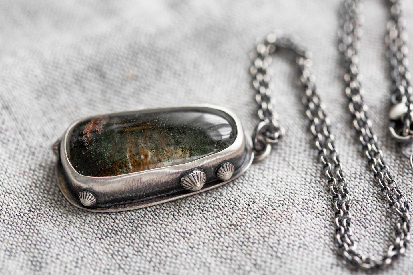 Medium | Barnacled Tidal Pool Necklace | #24