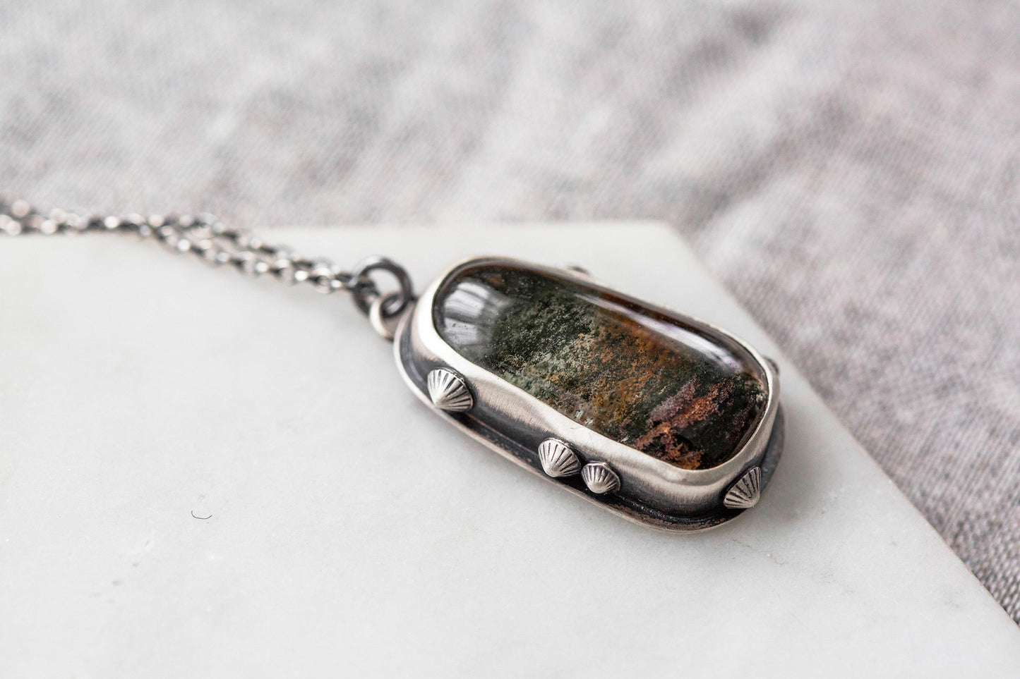 Medium | Barnacled Tidal Pool Necklace | #24