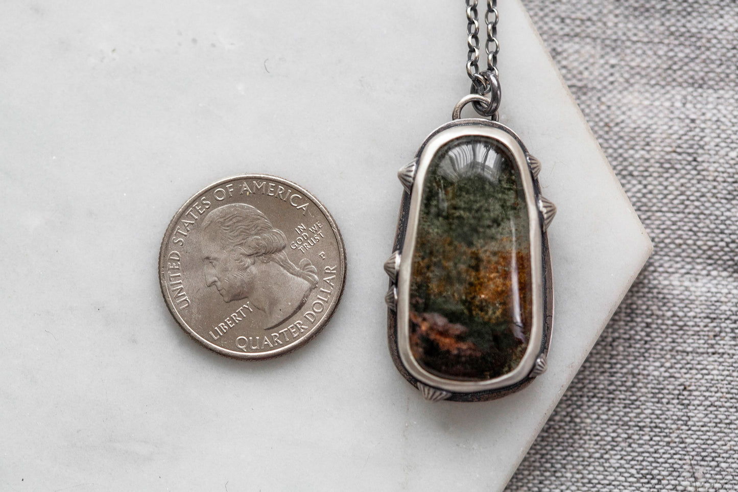 Medium | Barnacled Tidal Pool Necklace | #24