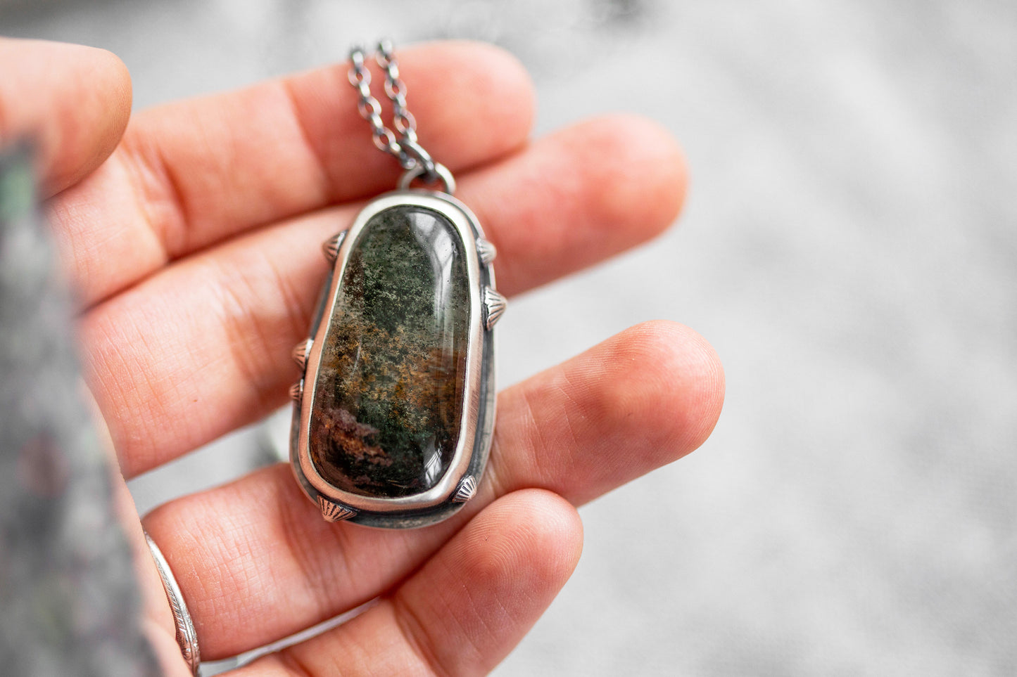 Medium | Barnacled Tidal Pool Necklace | #24