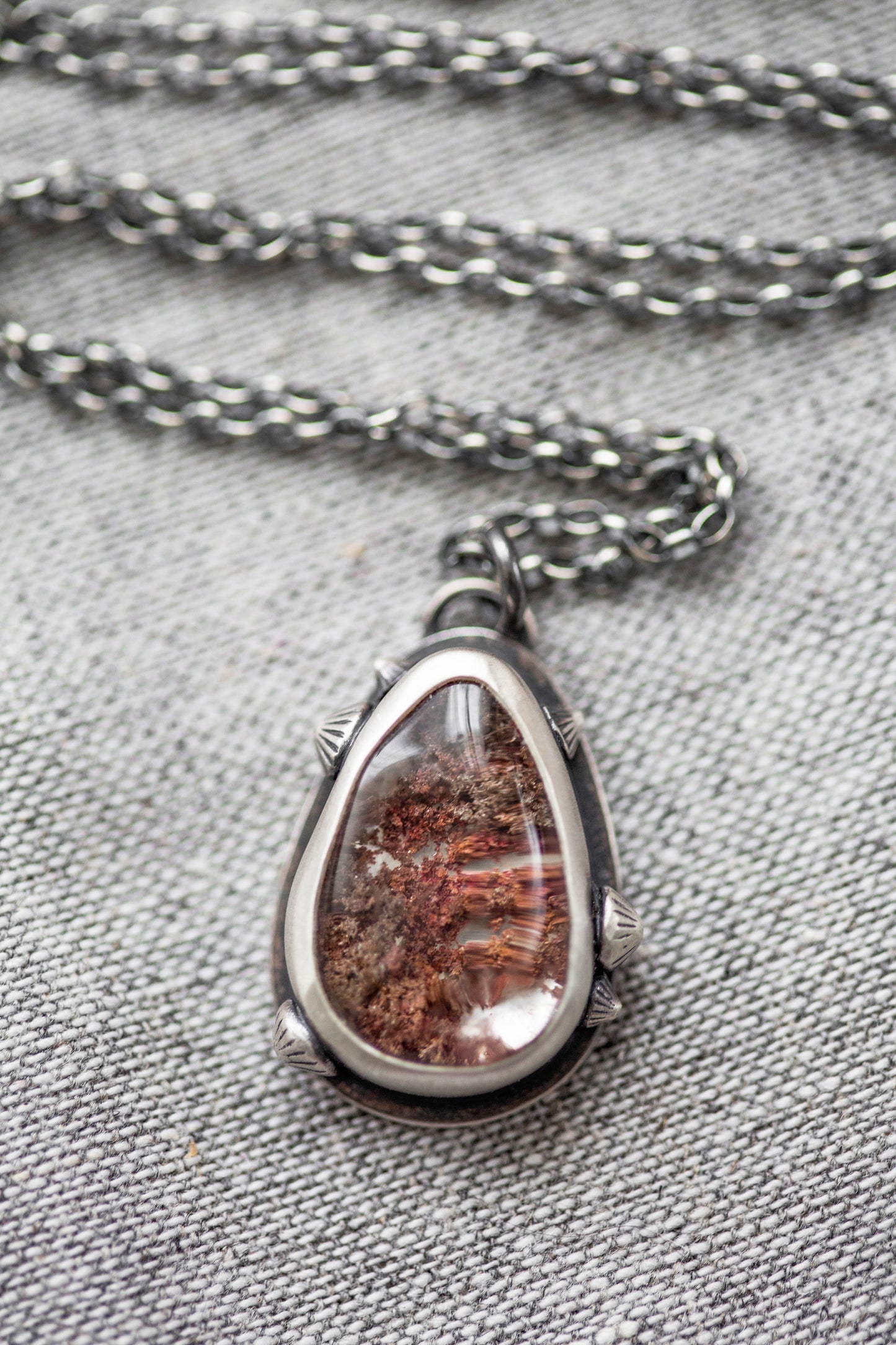 Small | Barnacled Tidal Pool Necklace | #25