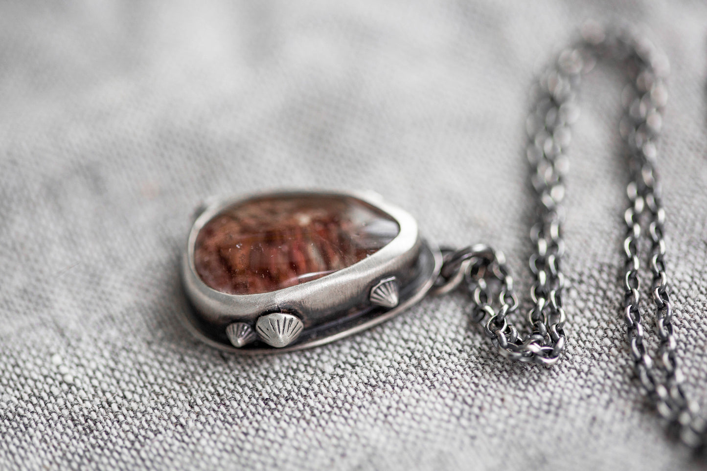 Small | Barnacled Tidal Pool Necklace | #25