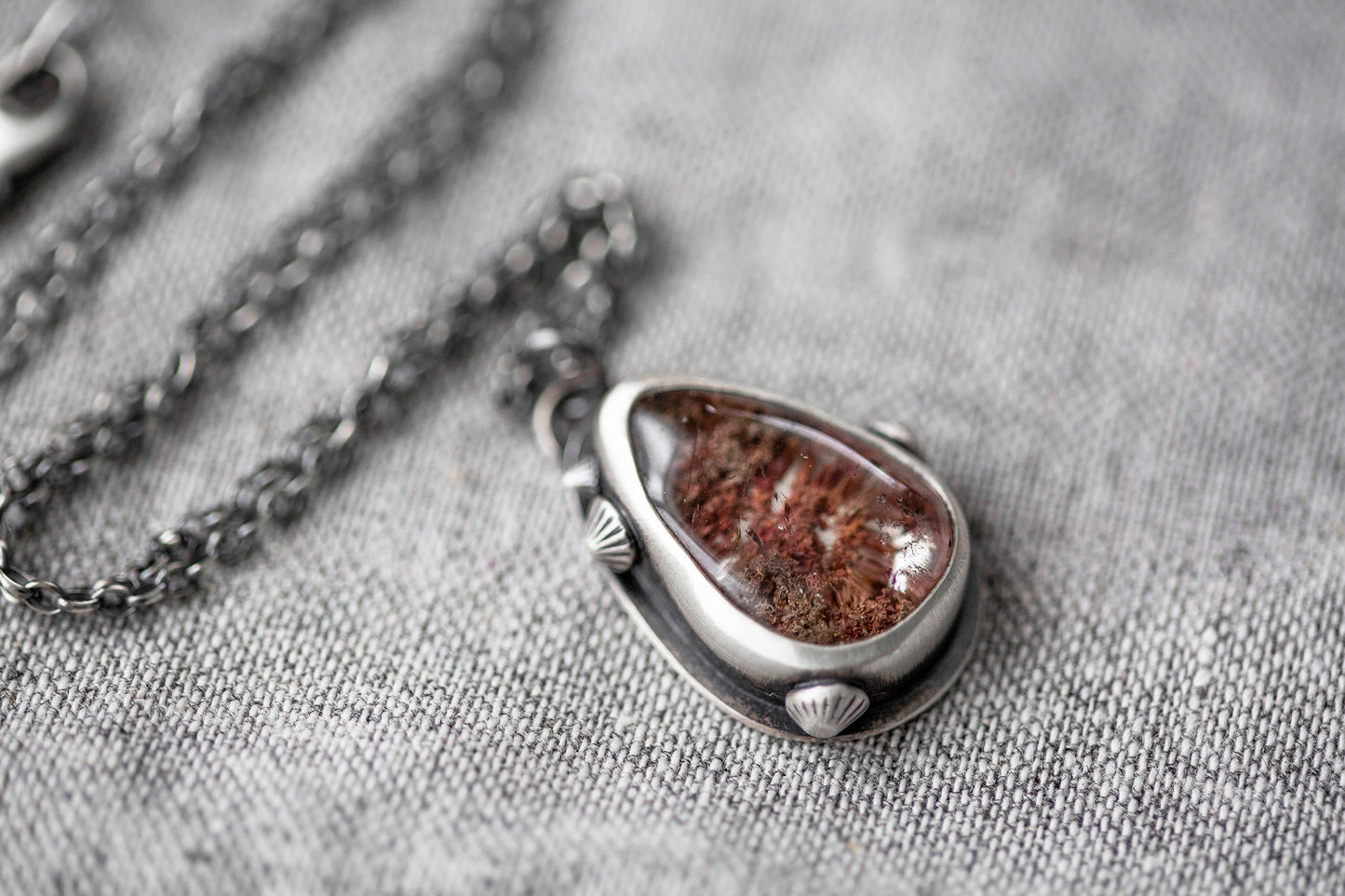 Small | Barnacled Tidal Pool Necklace | #25