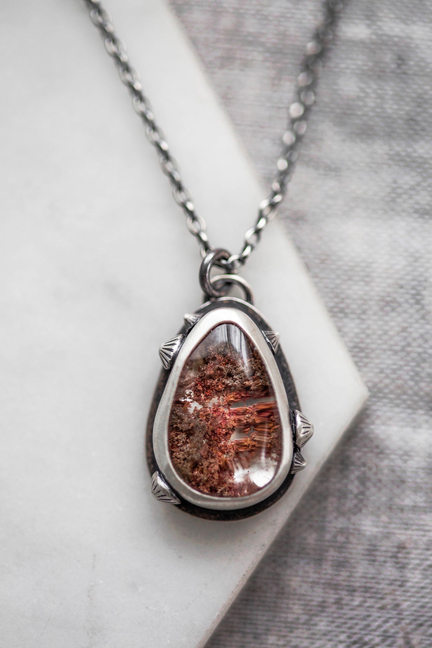 Small | Barnacled Tidal Pool Necklace | #25
