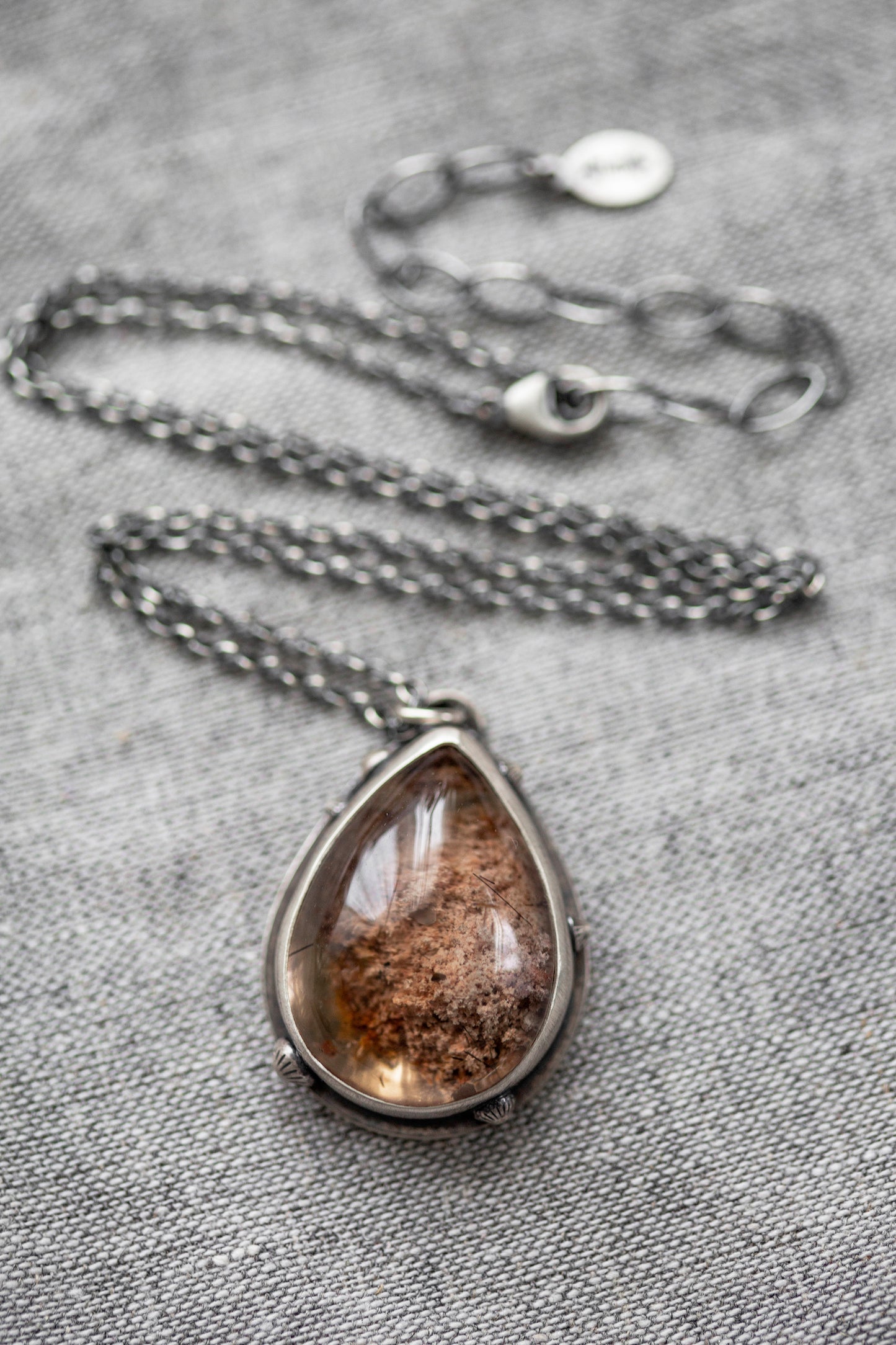 Medium | Barnacled Tidal Pool Necklace | #26