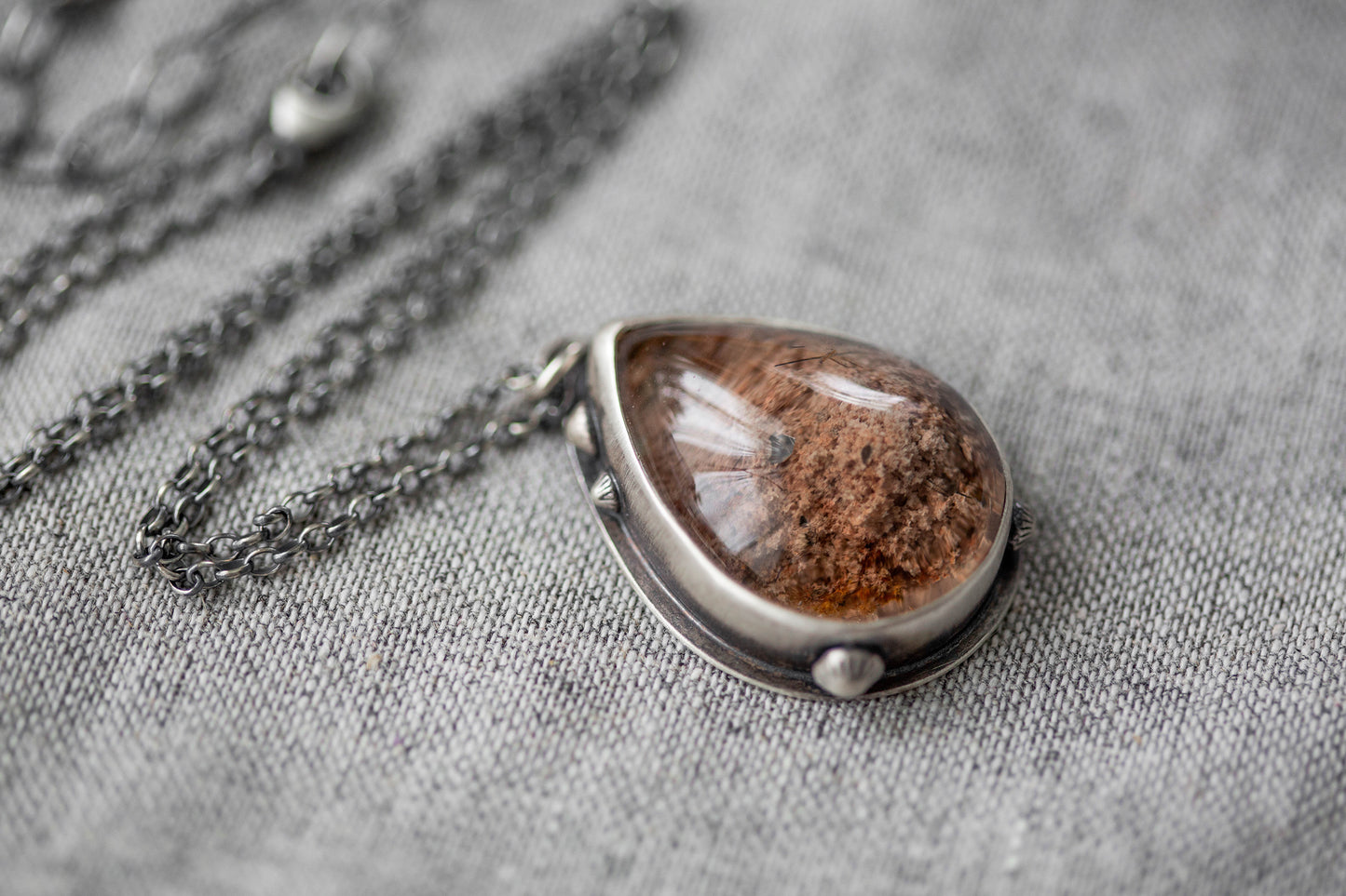 Medium | Barnacled Tidal Pool Necklace | #26